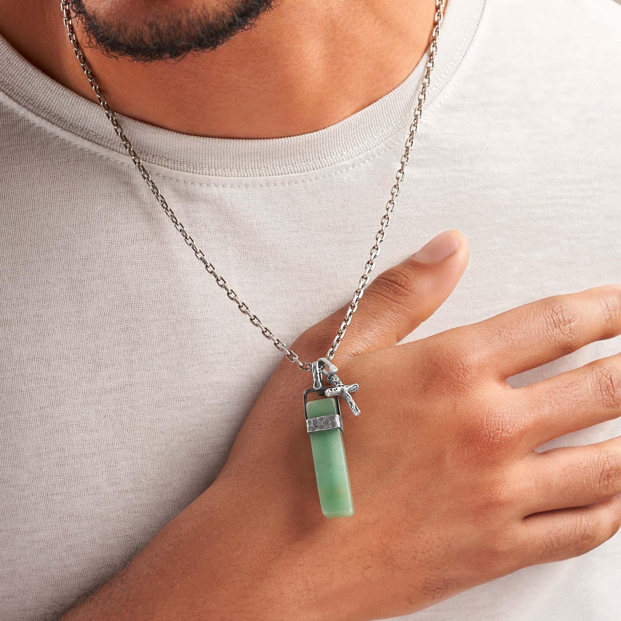 Abundant Command Aventurine Slab Charm - Image 2
