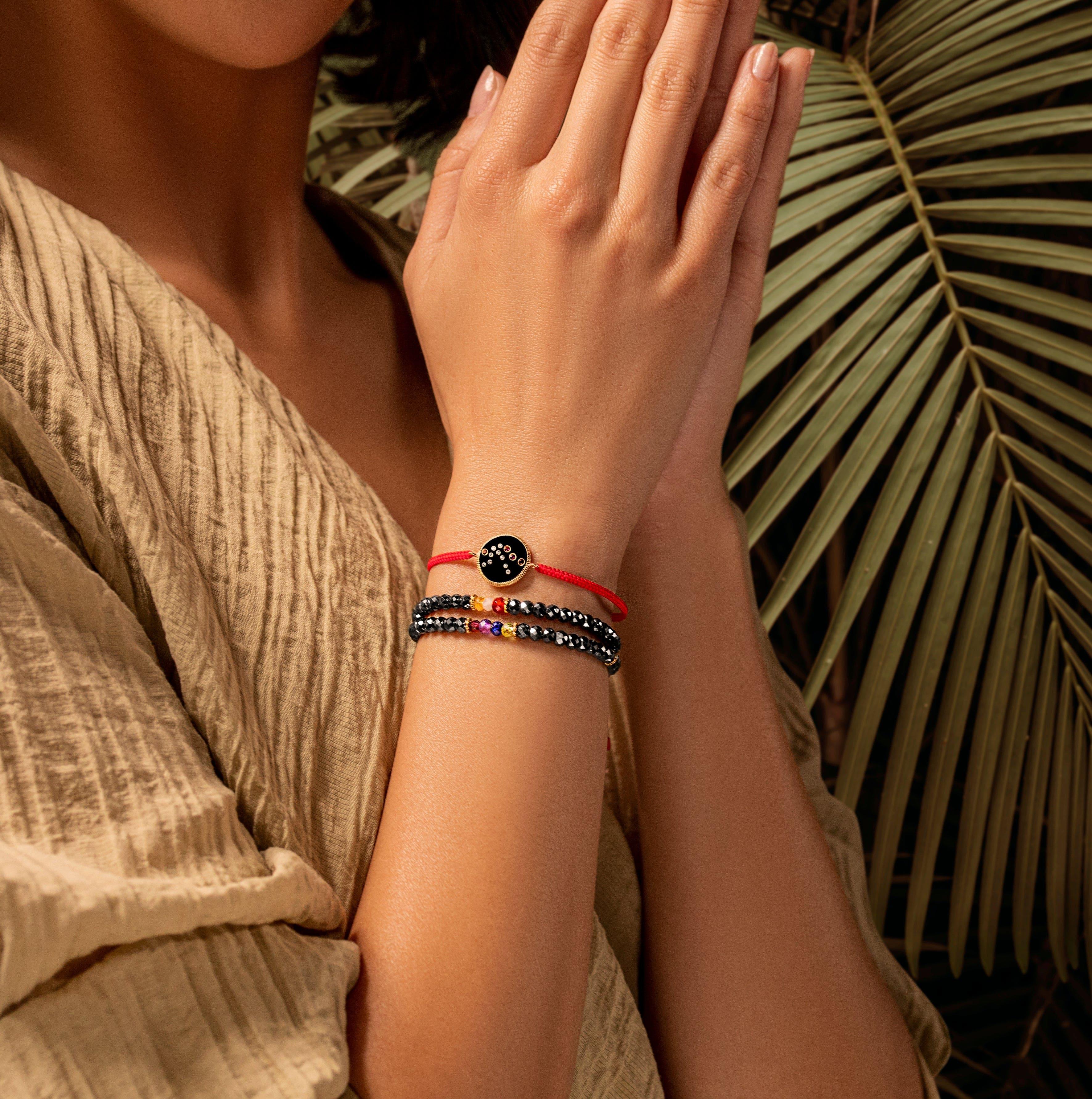 Aligned Energy Wrap Hematite Stone Bracelet - Image 2