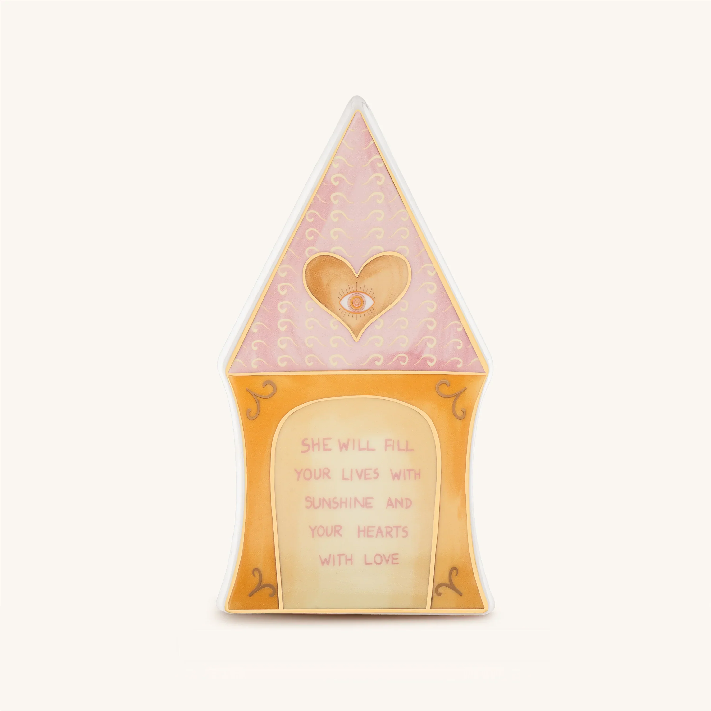 Angelic Miracle Ceramic Wall Blessing