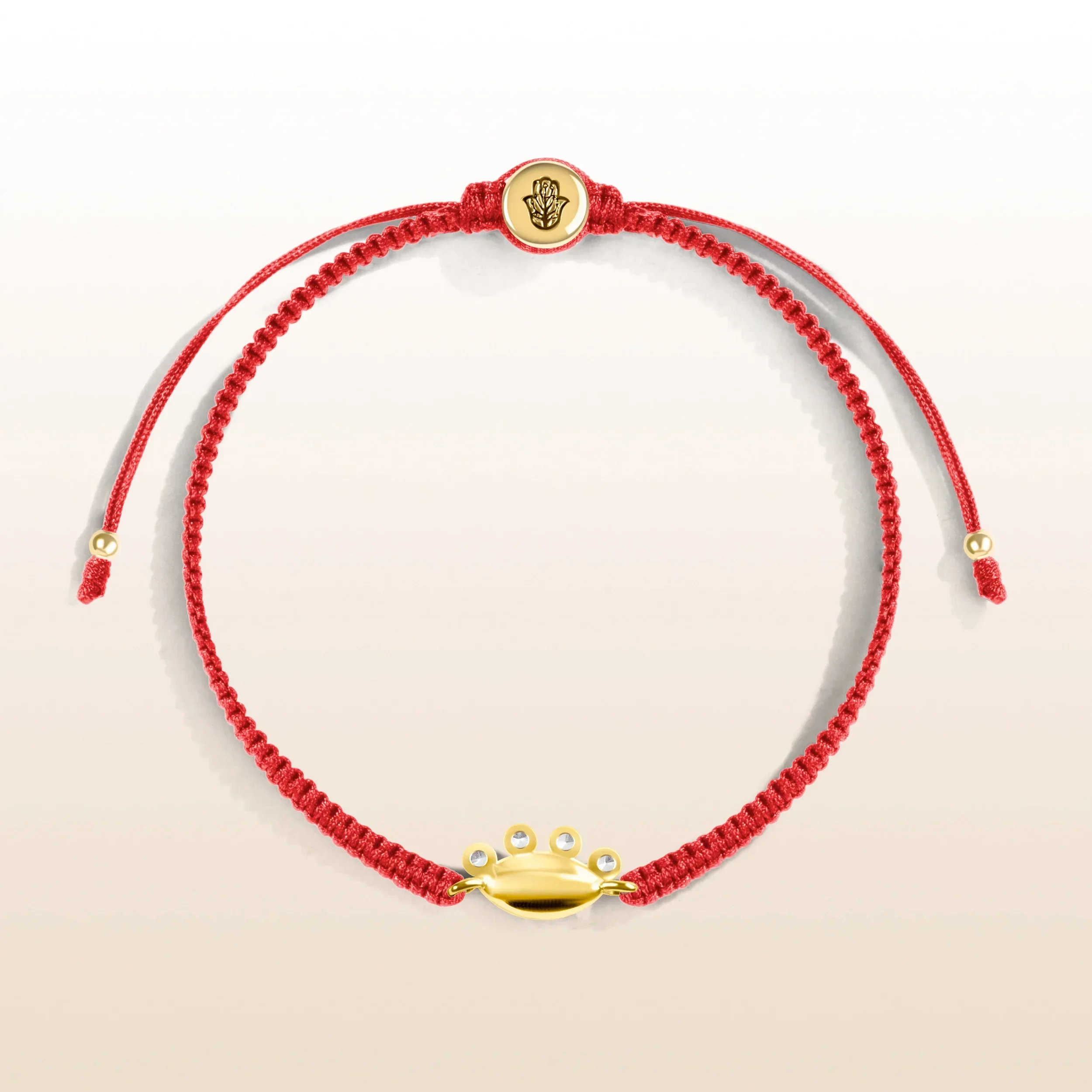 Balanced Outlook Red String Evil Eye Charm Bracelet - Image 3