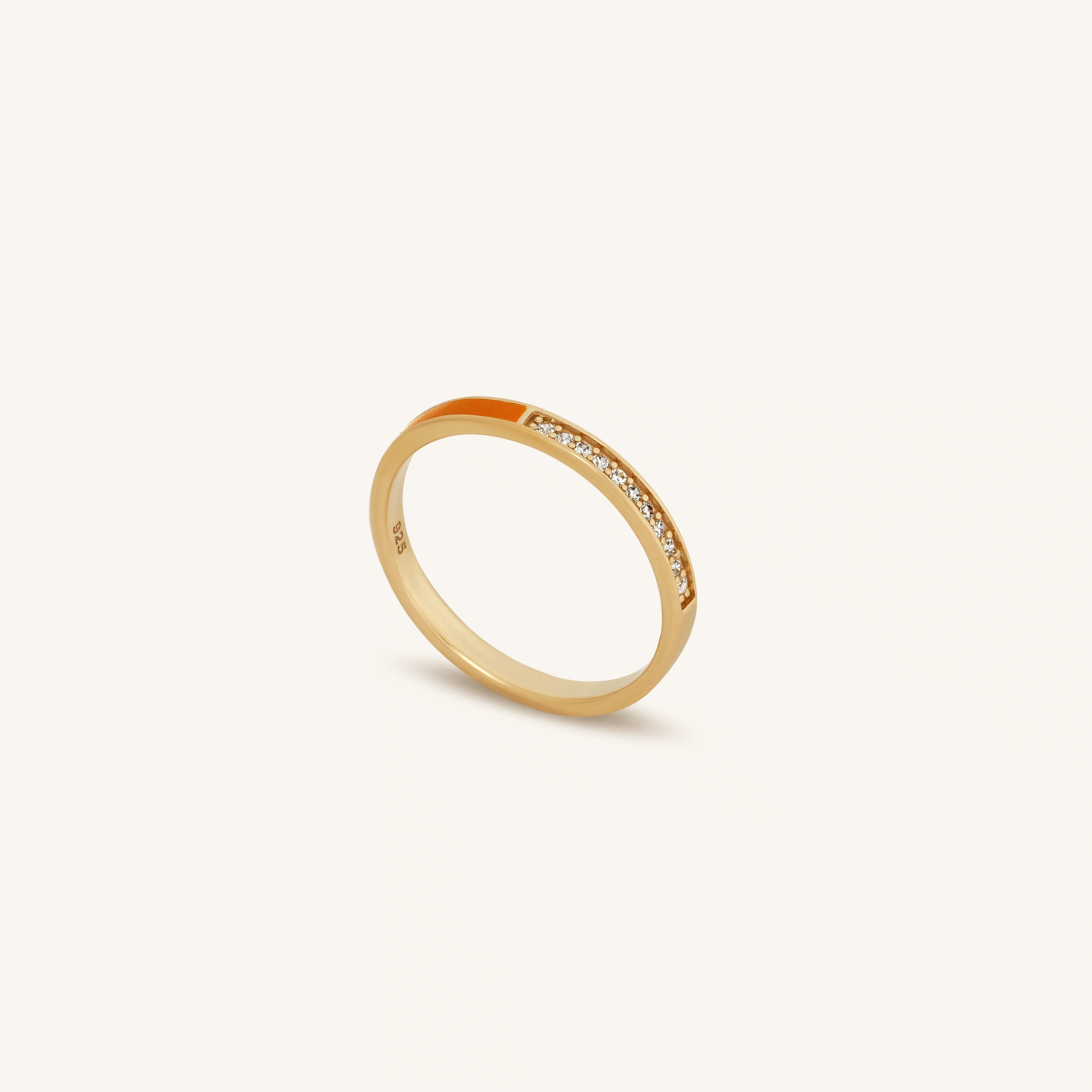 Boundless Optimism Gold Orange Ring - Image 3