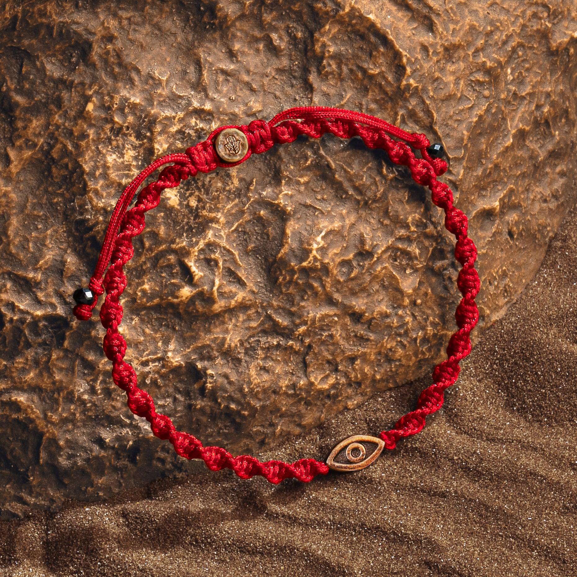 Sacred Protection Red String Evil Eye Bracelet - Image 3