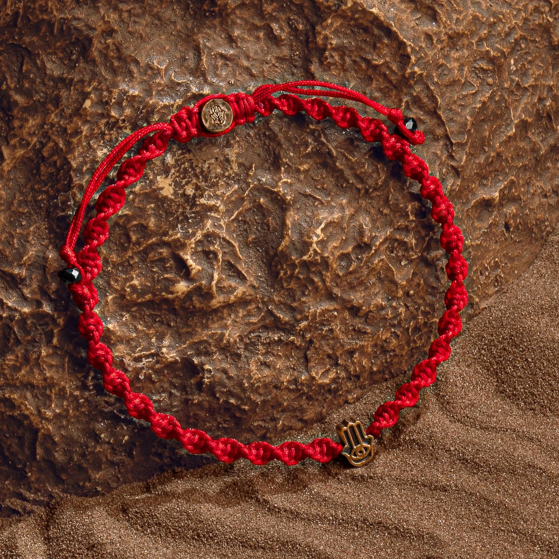 Guardian of Blessing Men's Red String Bracelet - Image 3