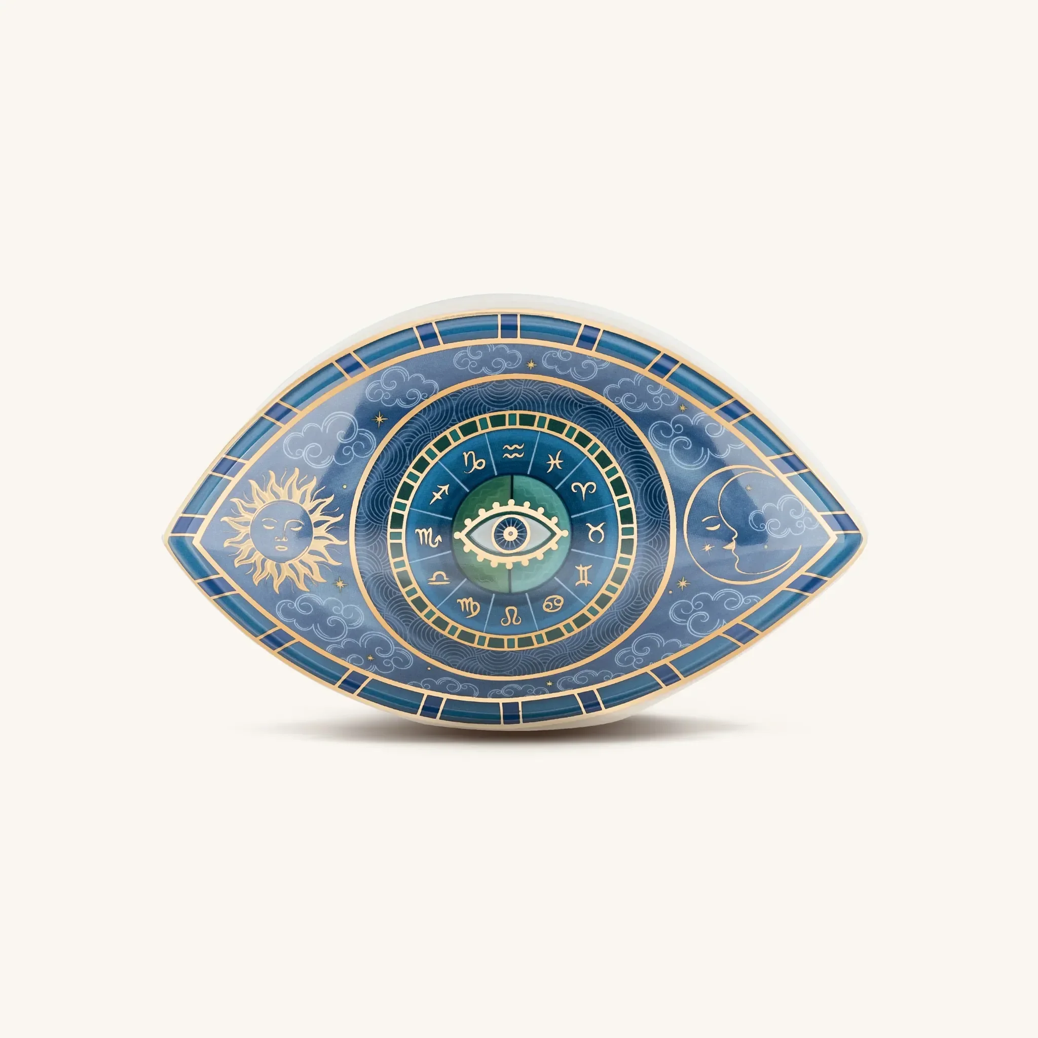 Celestial Unity Evil Eye Zodiac Ceramic Statue