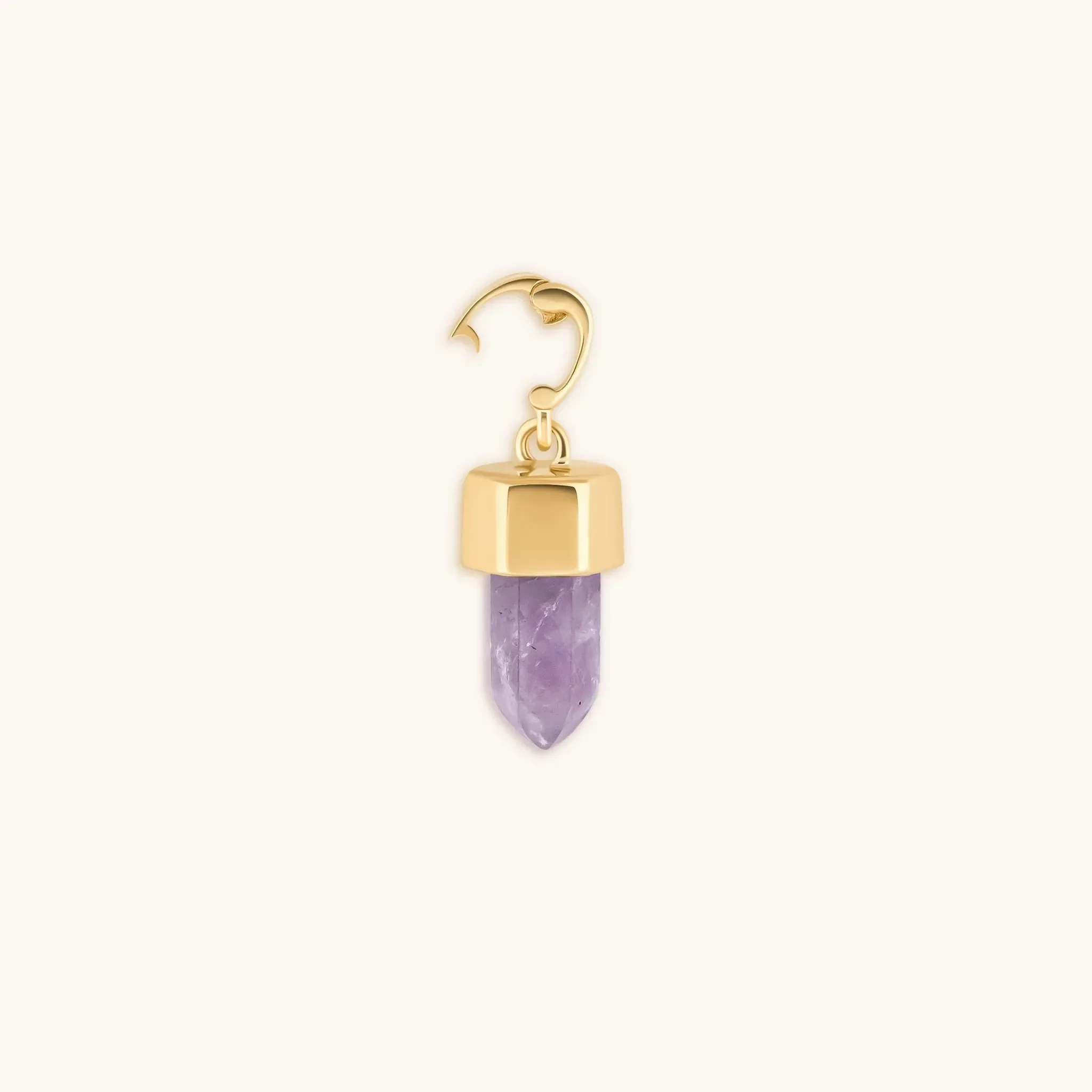 Comfort and Calm Amethyst Pointer Charm - Image 4