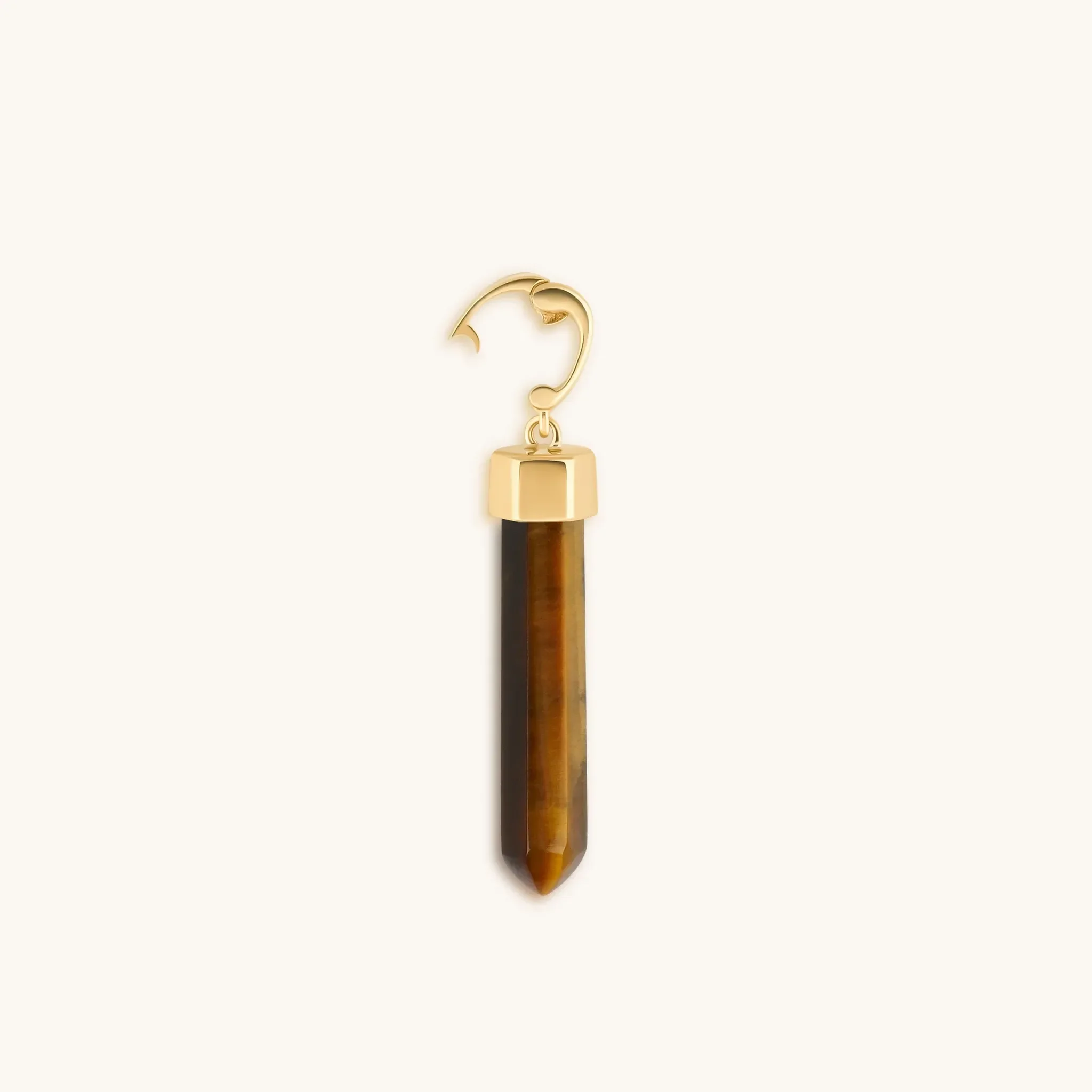 Confidence Seeker - Tigerās Eye Pointer Charm - Image 4