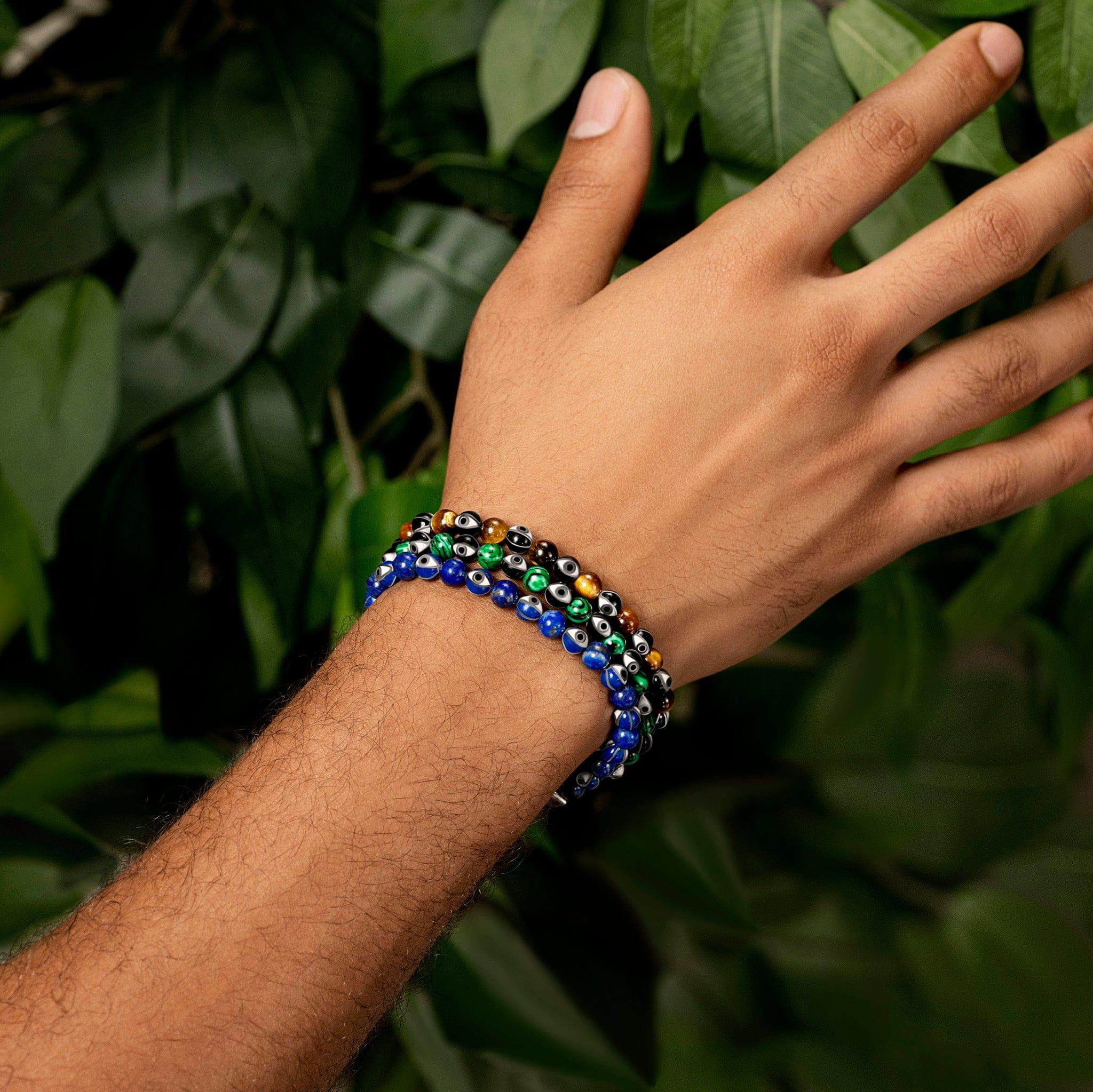 Conscious Guidance - Enamel Lapis Lazuli Bracelet - Image 3