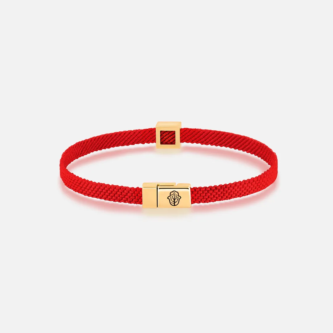 Ethereal Insight Men's Evil Eye Red String Bracelet - Image 4