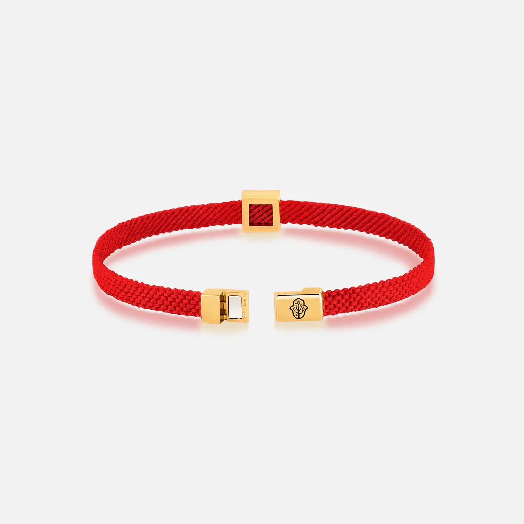 Ethereal Insight Men's Evil Eye Red String Bracelet - Image 6