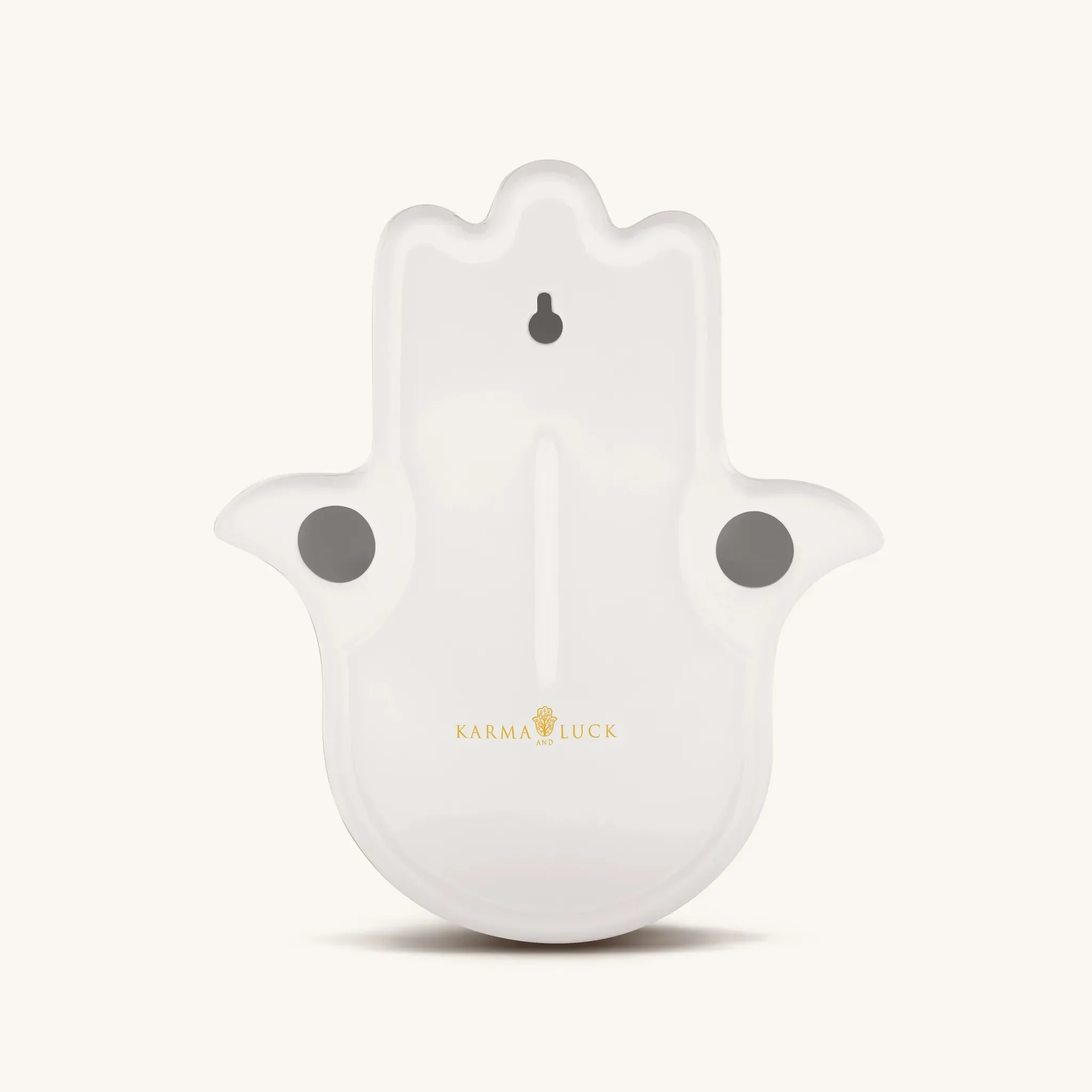 Cosmic Energy Astro Hamsa Ceramic Wall Blessing - Image 3