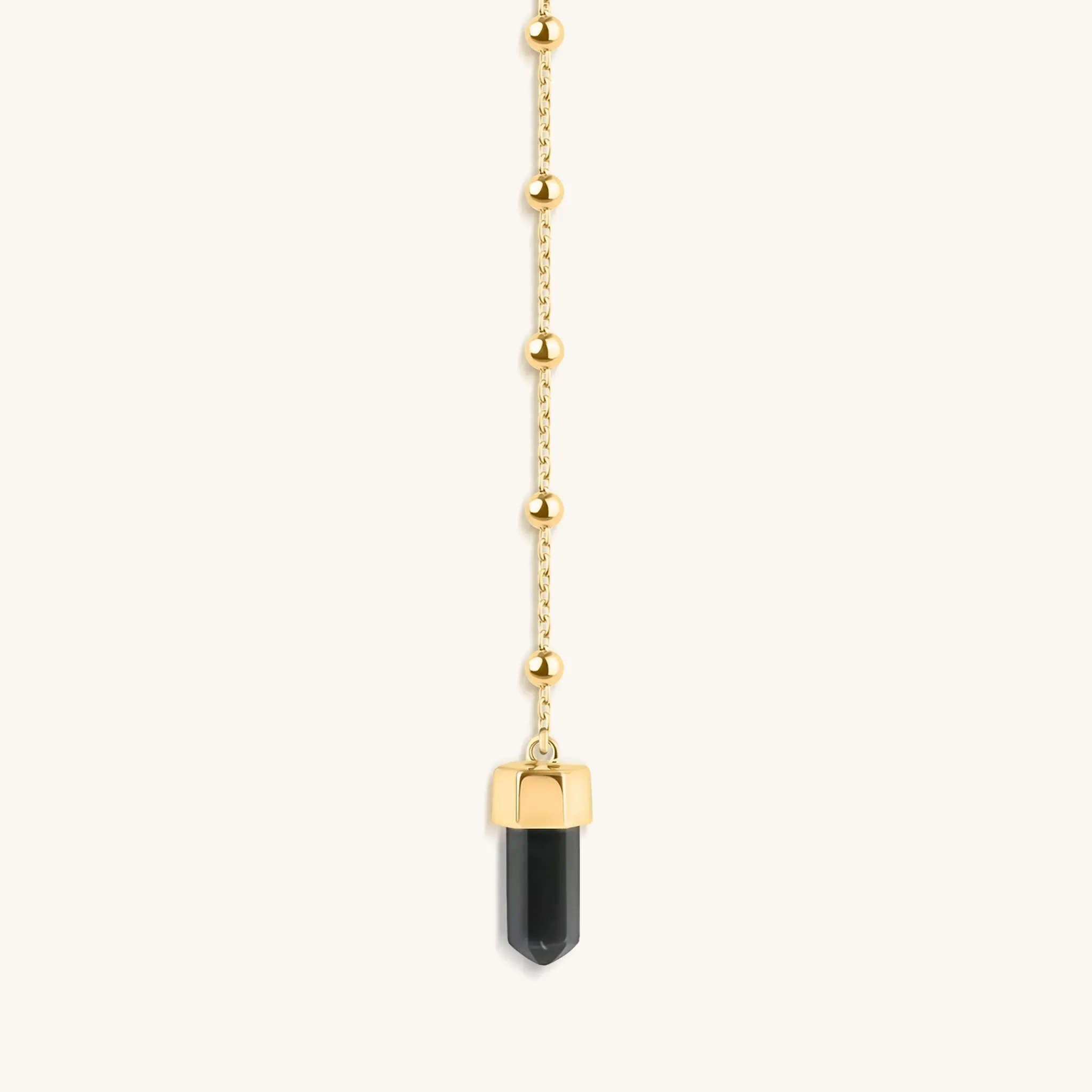 Creator of Positivity Hematite Evil Eye Necklace - Image 4