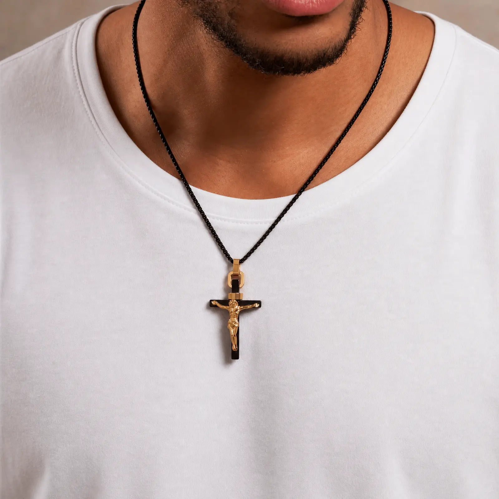 Divine Faith Cross Necklace - Image 2
