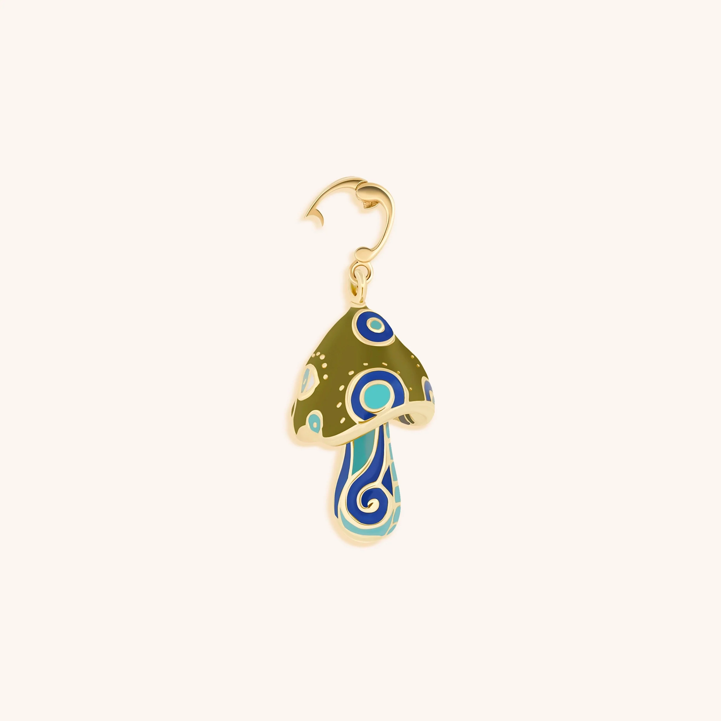 Earthly Wisdom Mushroom Charm - Image 3