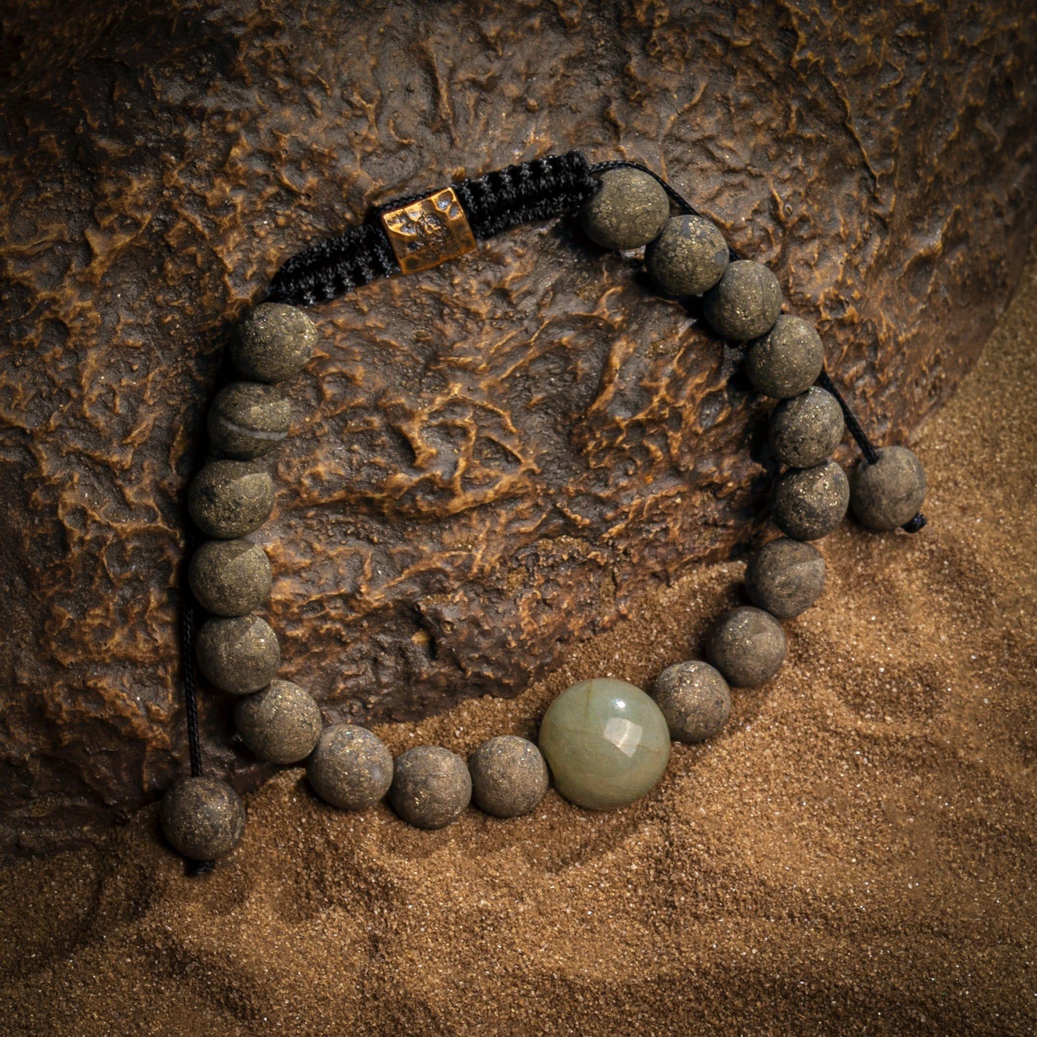 Energizing Protection Multi Stone Macrame Bracelet
