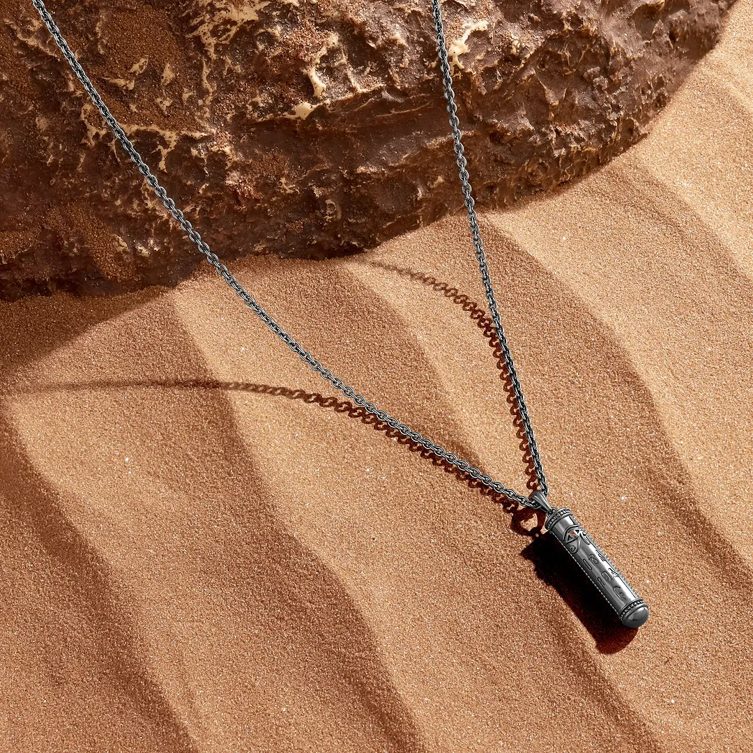 Eternal Vision Eye of Horus Sapphire Necklace