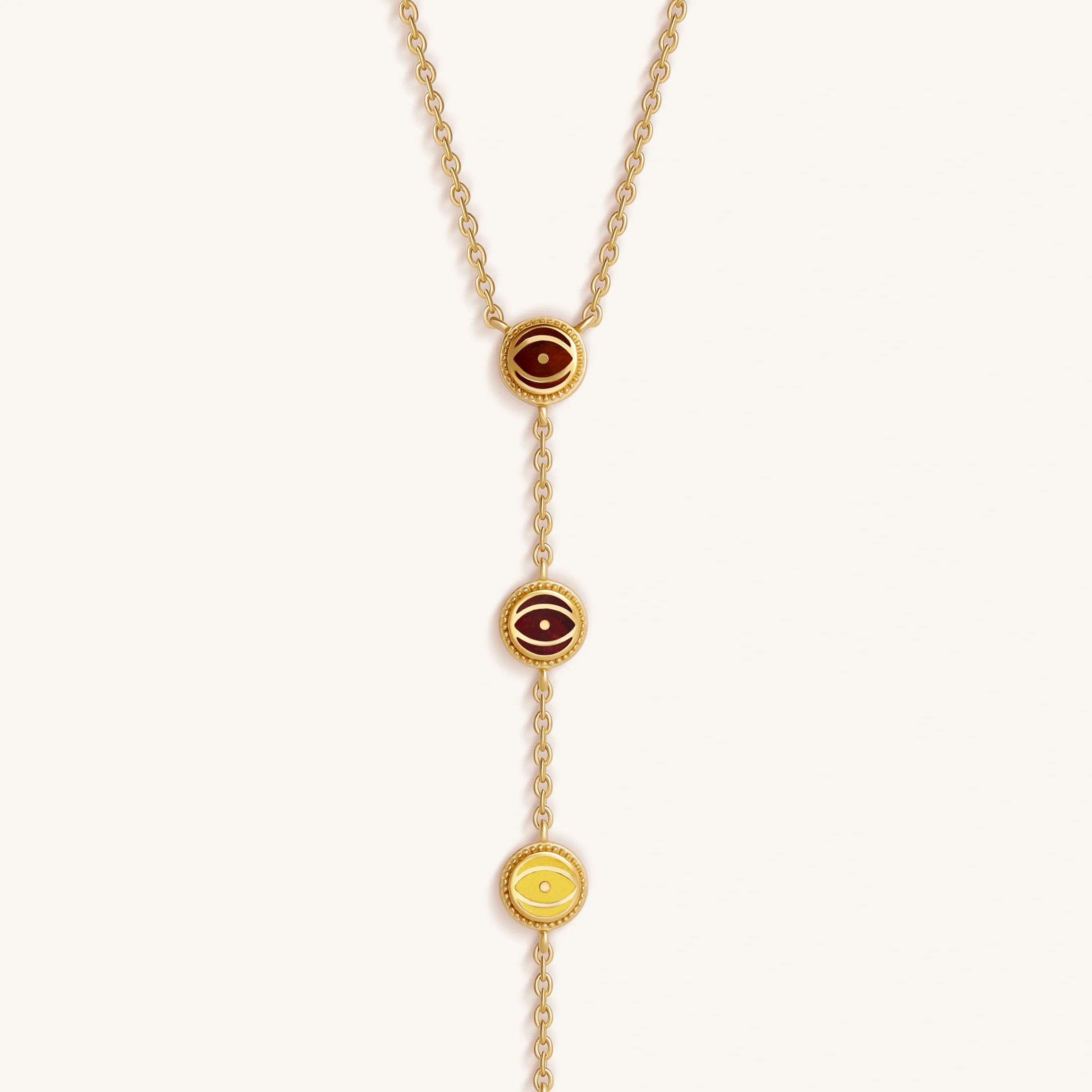 Ethereal Balance Seven Chakra Harmony Necklace - Image 3