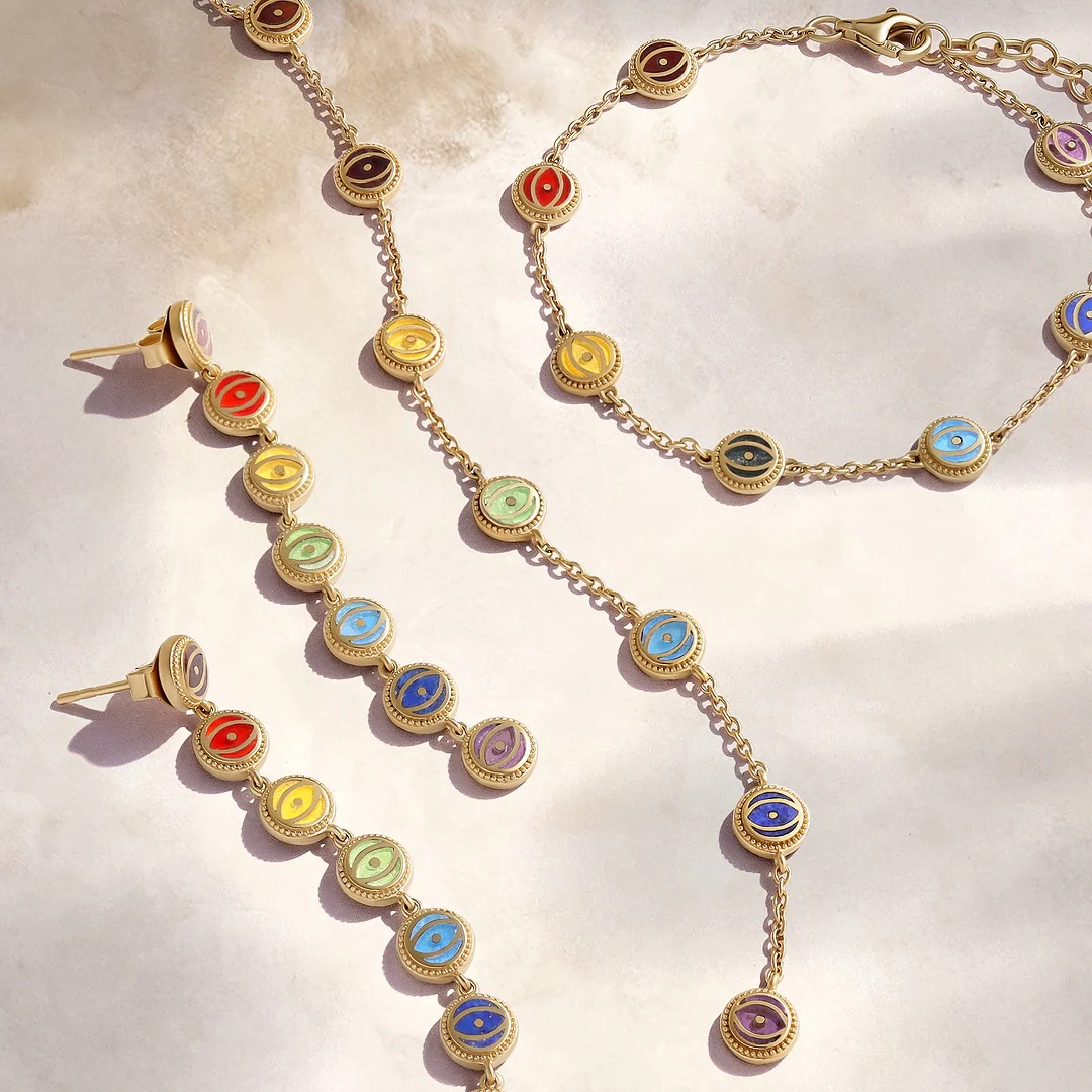 Ethereal Balance Seven Chakra Harmony Necklace - Image 6