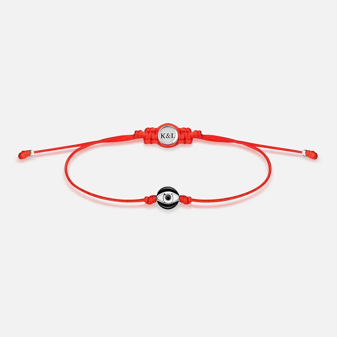 Fierce Protector Evil Eye Red String Bracelet