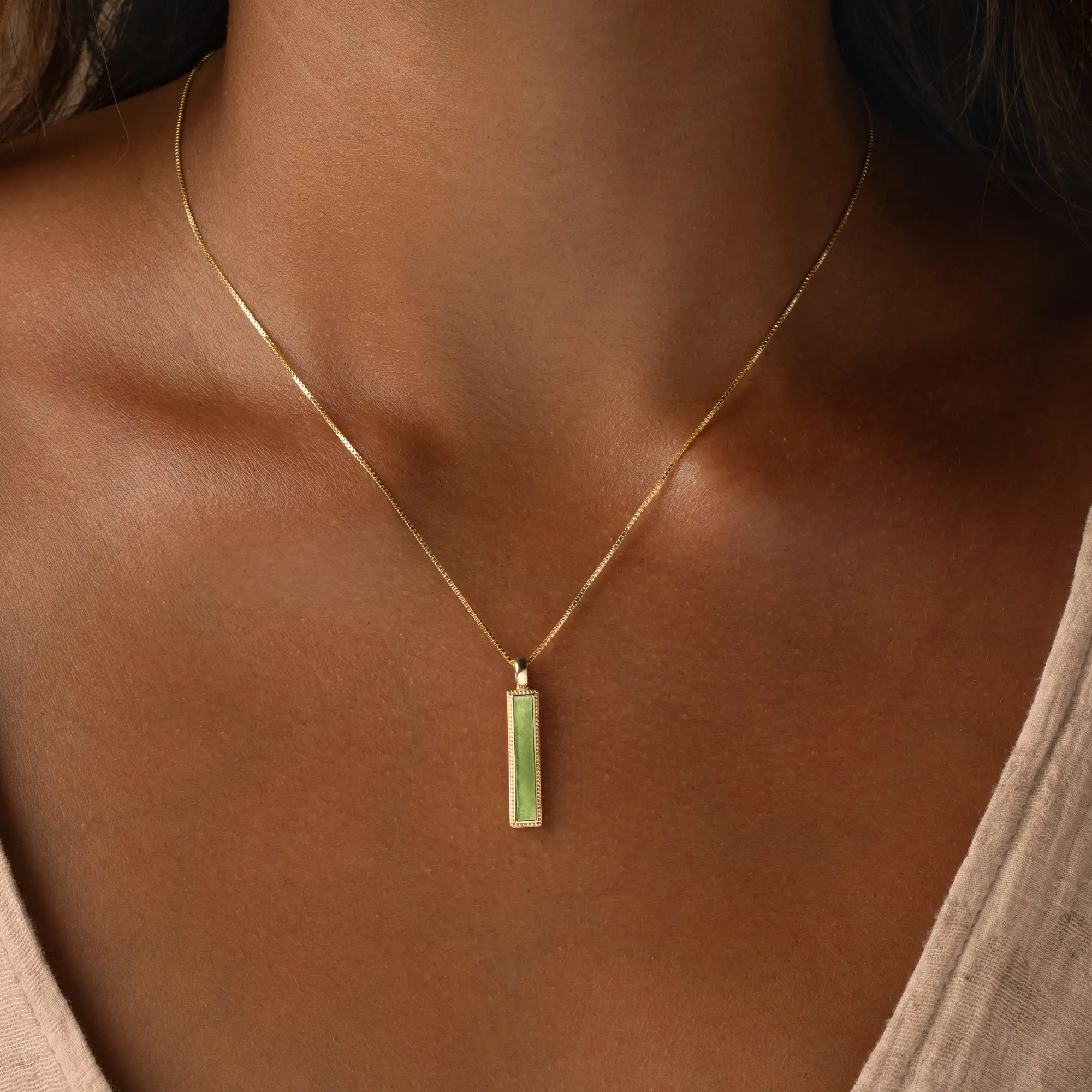 Fortuneās Path Jade Luck Necklace - Image 2