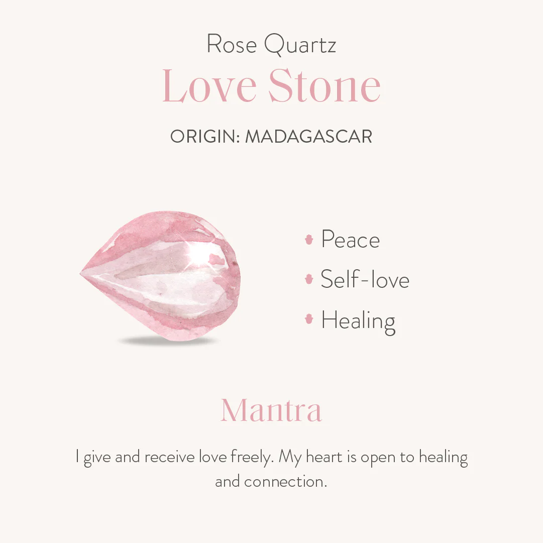 Absolute Adoration Rose Quartz Pointer Charm - Image 3