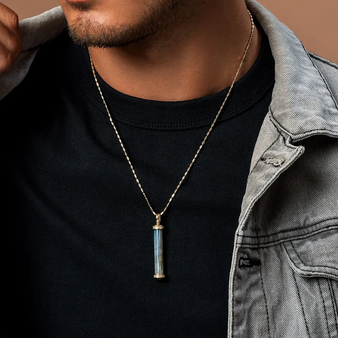 Golden Horizon Necklace Set - Image 2