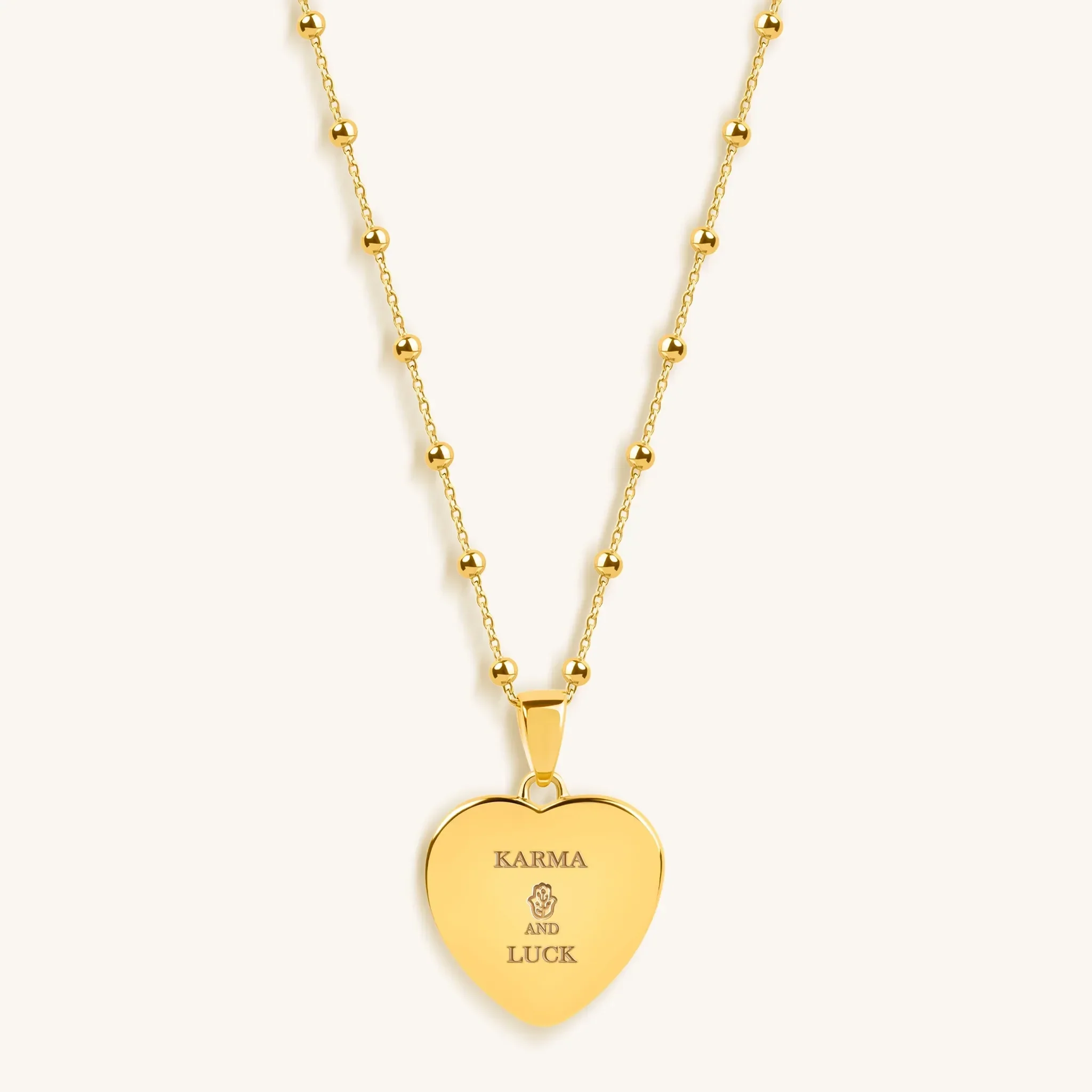 Grounded in Love Black Onyx Heart Diamond Evil Eye Necklace - Image 5