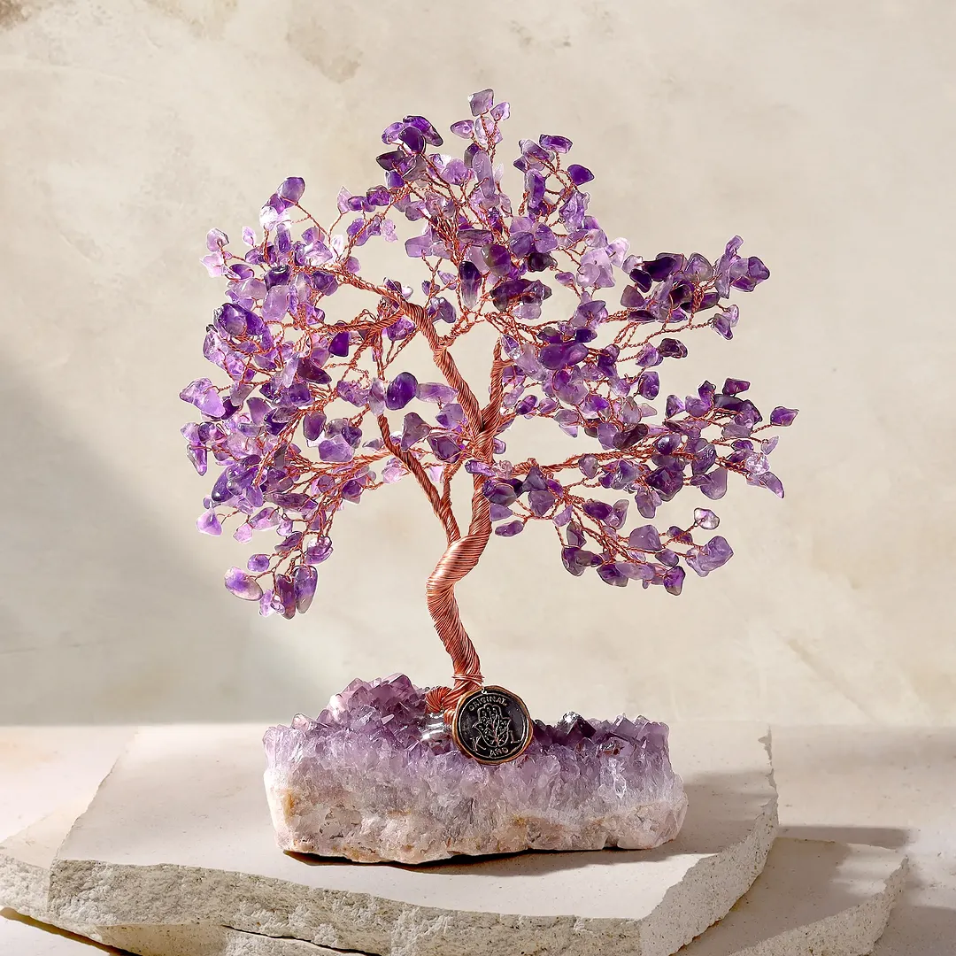 Grounded in Spirituality Amethyst Feng Shui Tree - Image 3