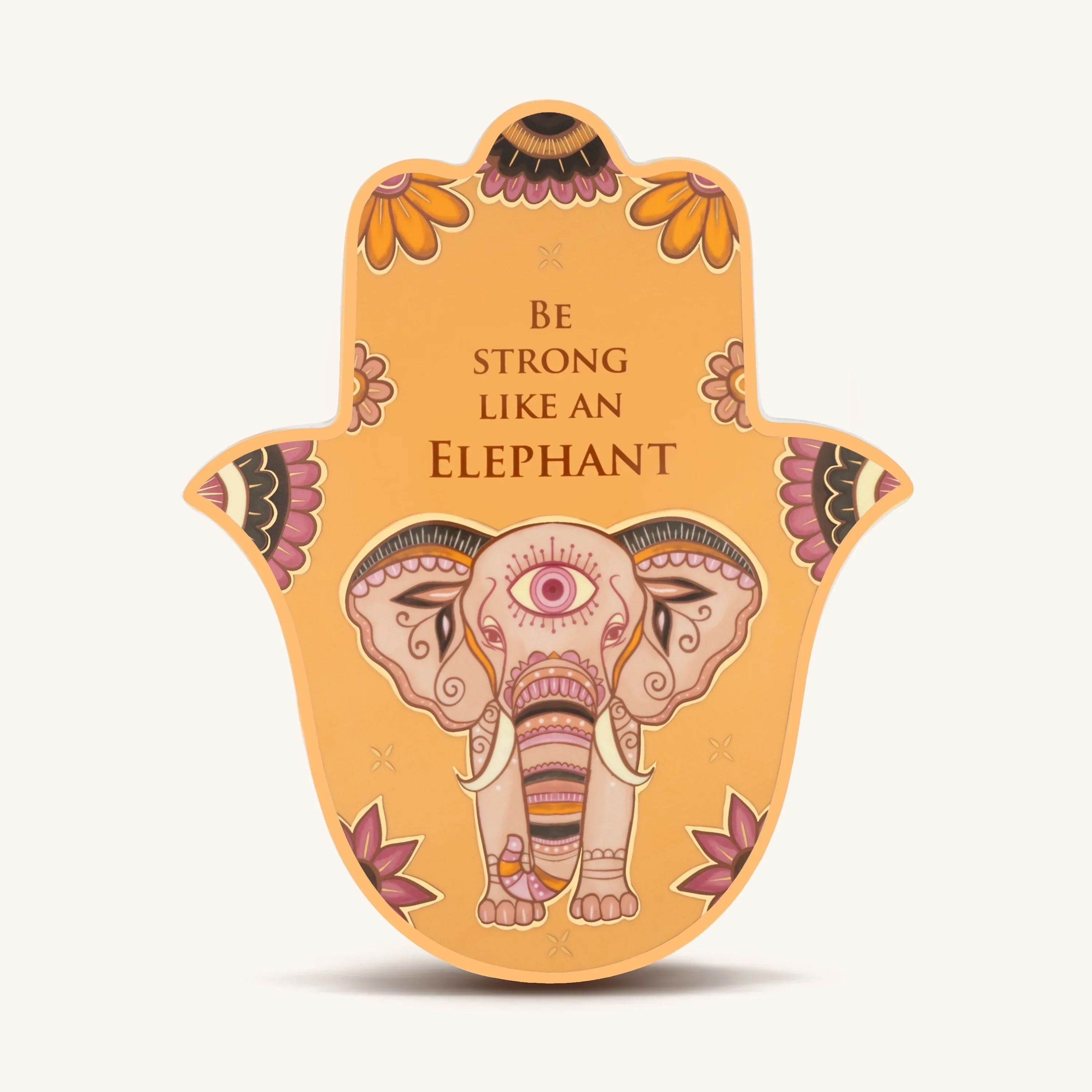 Grounded Strength Large Hamsa Wall Blessing