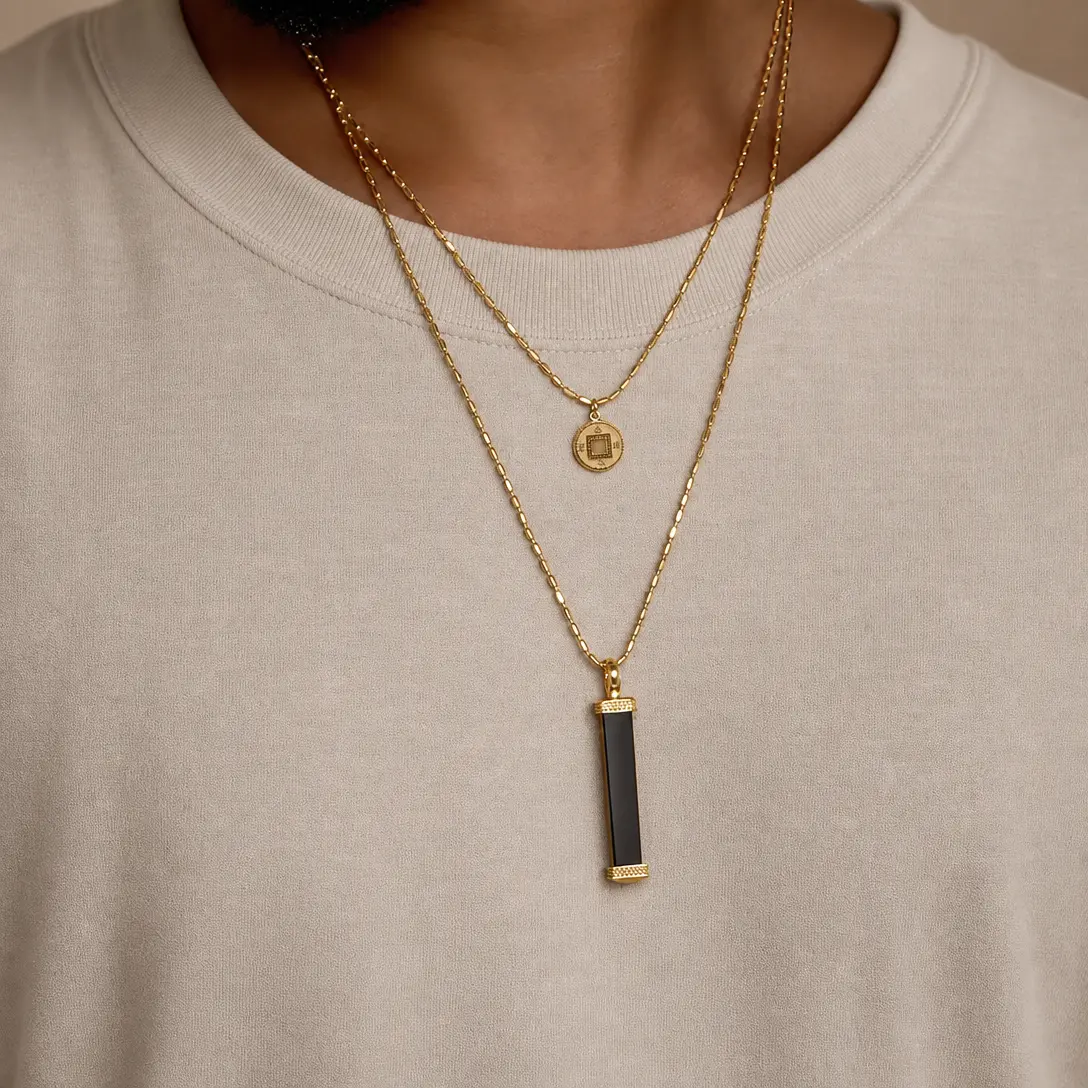 Guided Strength Black Onyx Necklace - Image 2