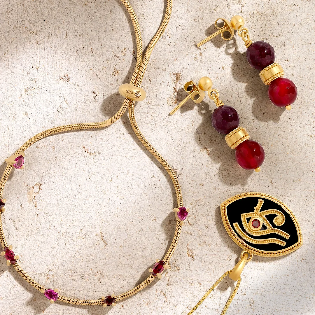 Harmonized Glow Bolo Gold Bracelet - Image 3