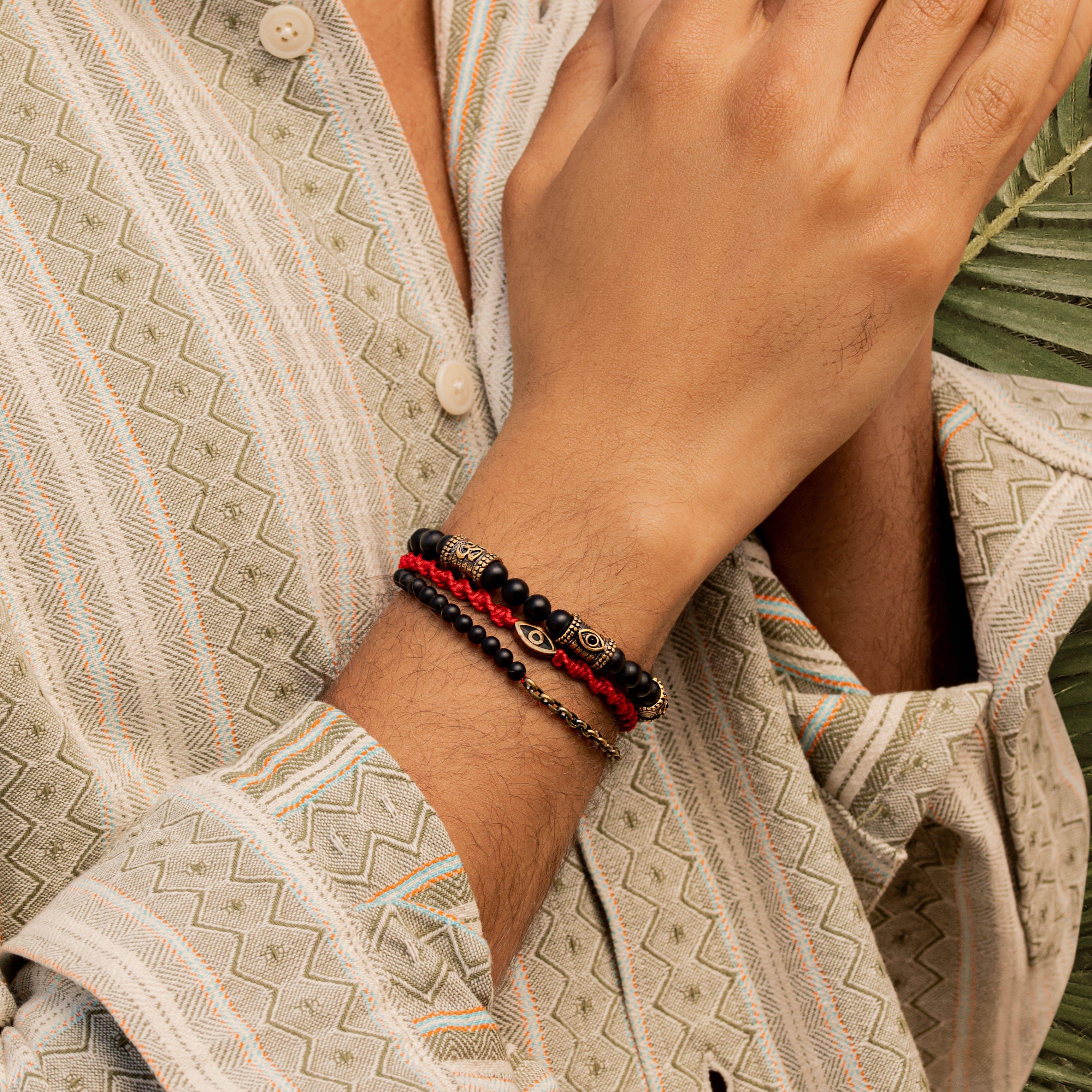 Highest Frequency Triple Protection Matte Onyx Bracelet - Image 3