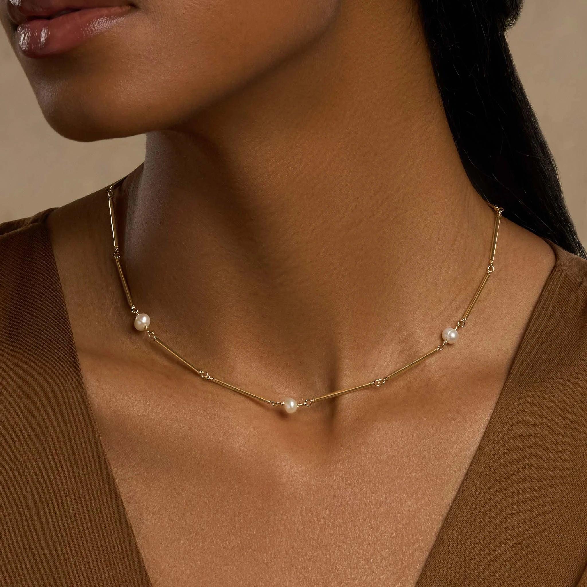 Highest Vibrations Pearl Necklace - Image 2