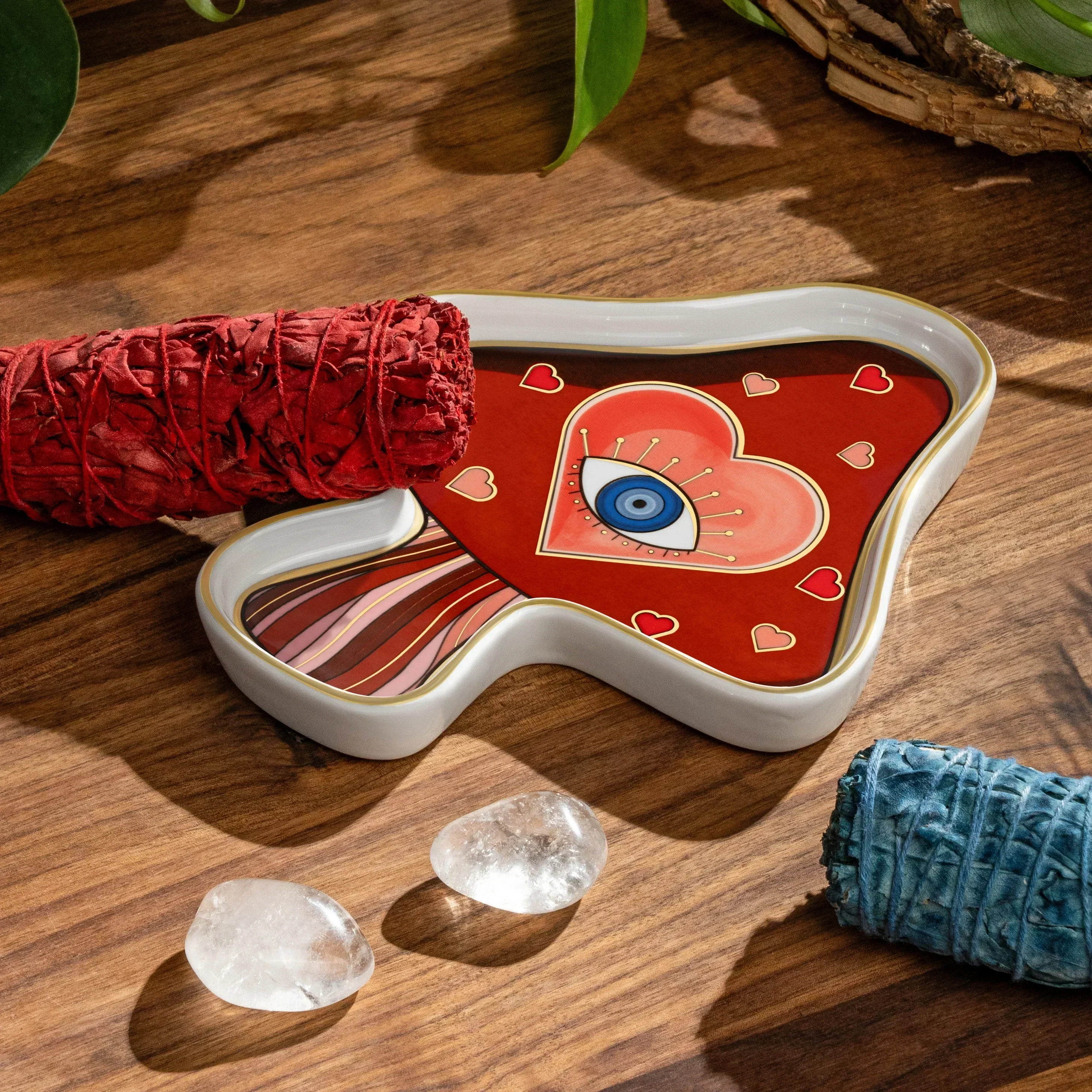 Emotional Harmony Red Mushroom Dragon’s Blood & Nag Champa Sage Box - Image 2