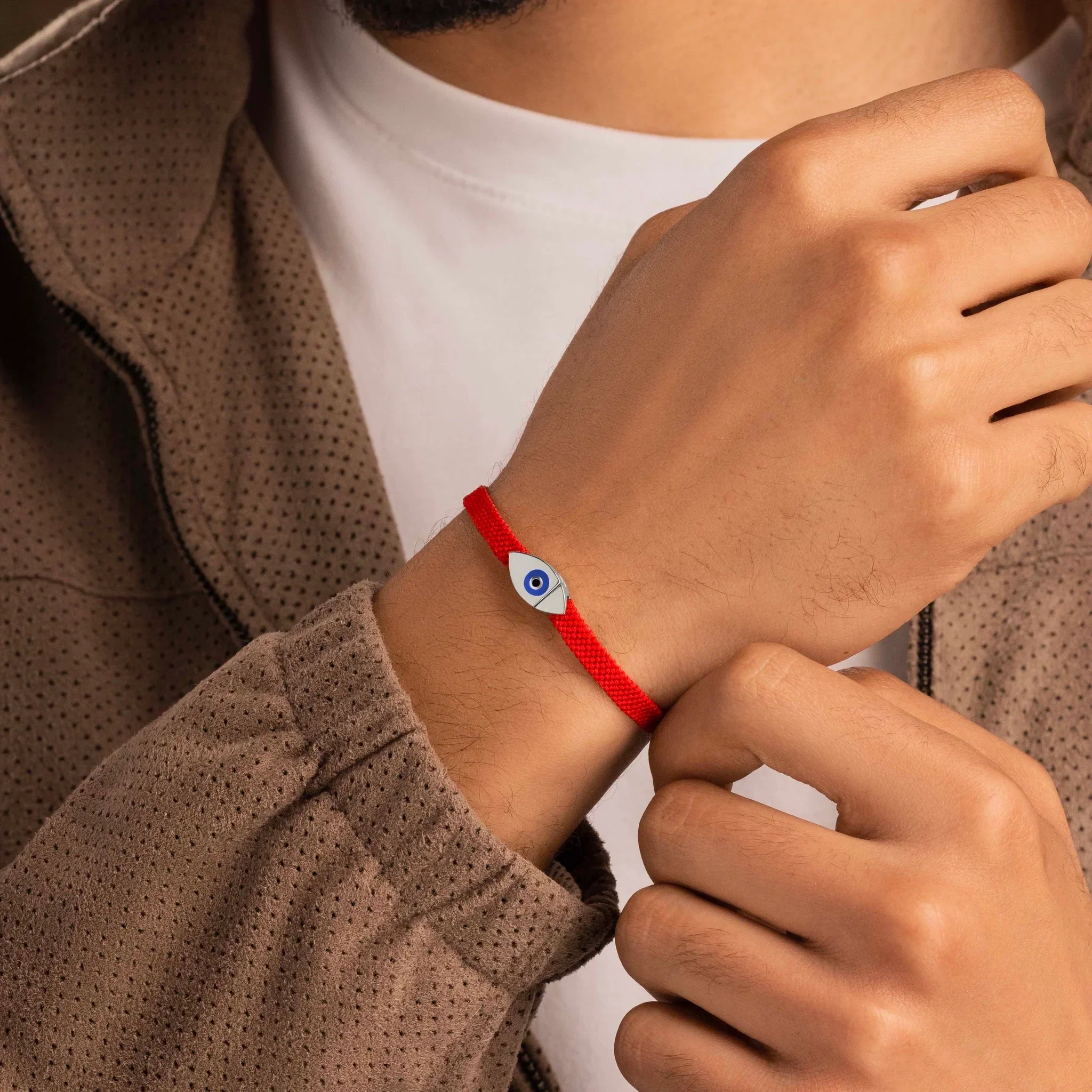 Karma Protector Evil Eye Red String Bracelet - Image 2