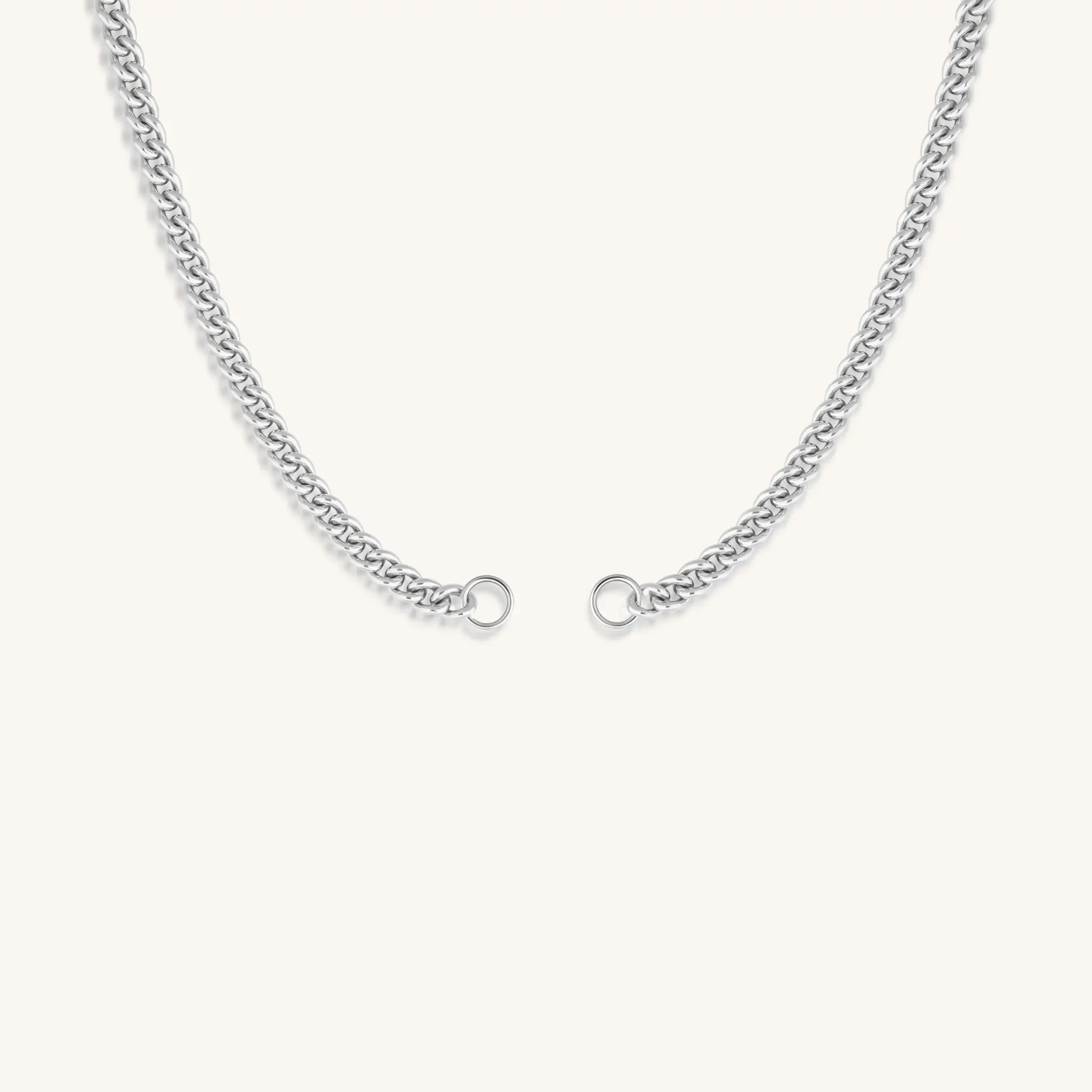 Karmic Connection Silver Necklace
