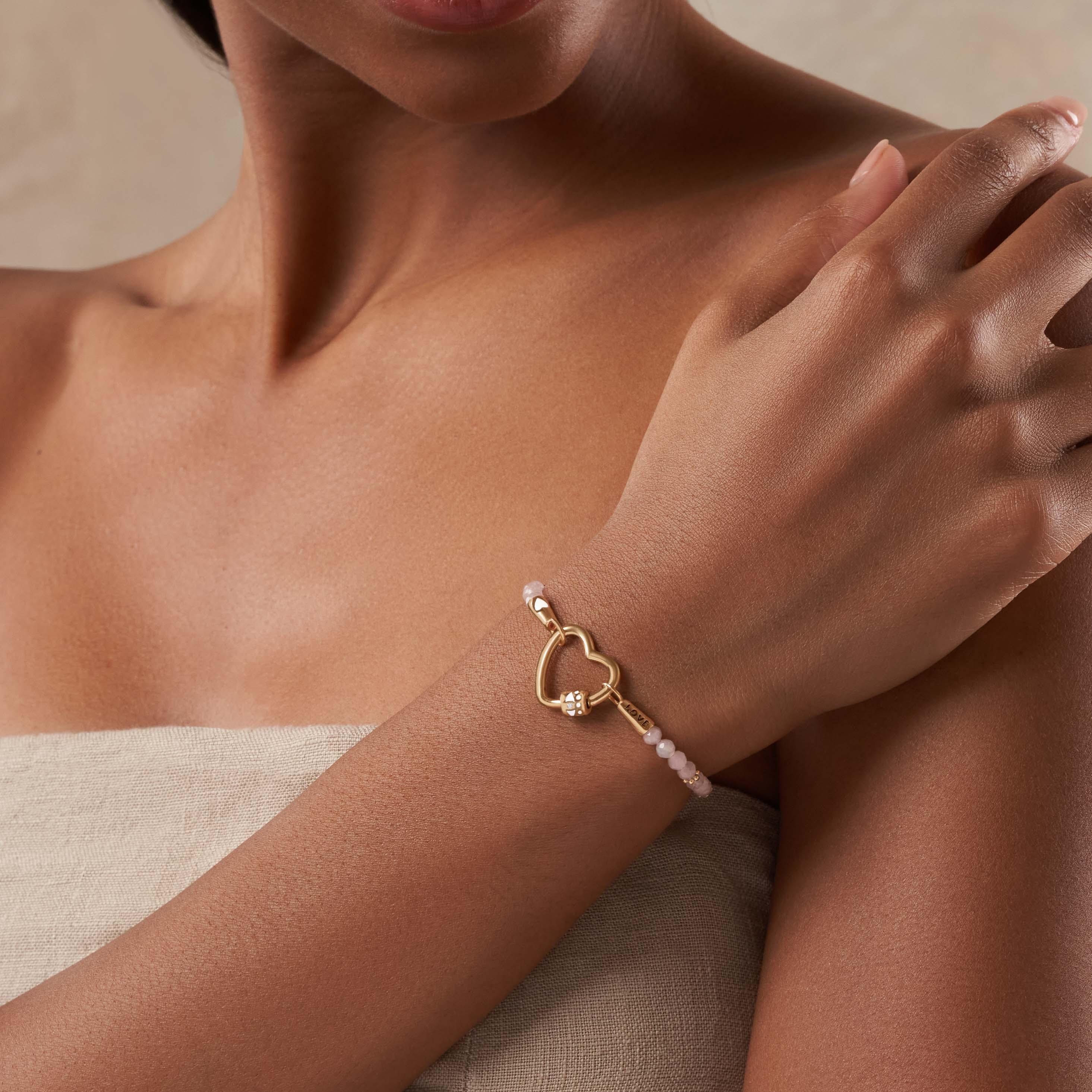 Latched in Love Gold Heart Lock - Image 4
