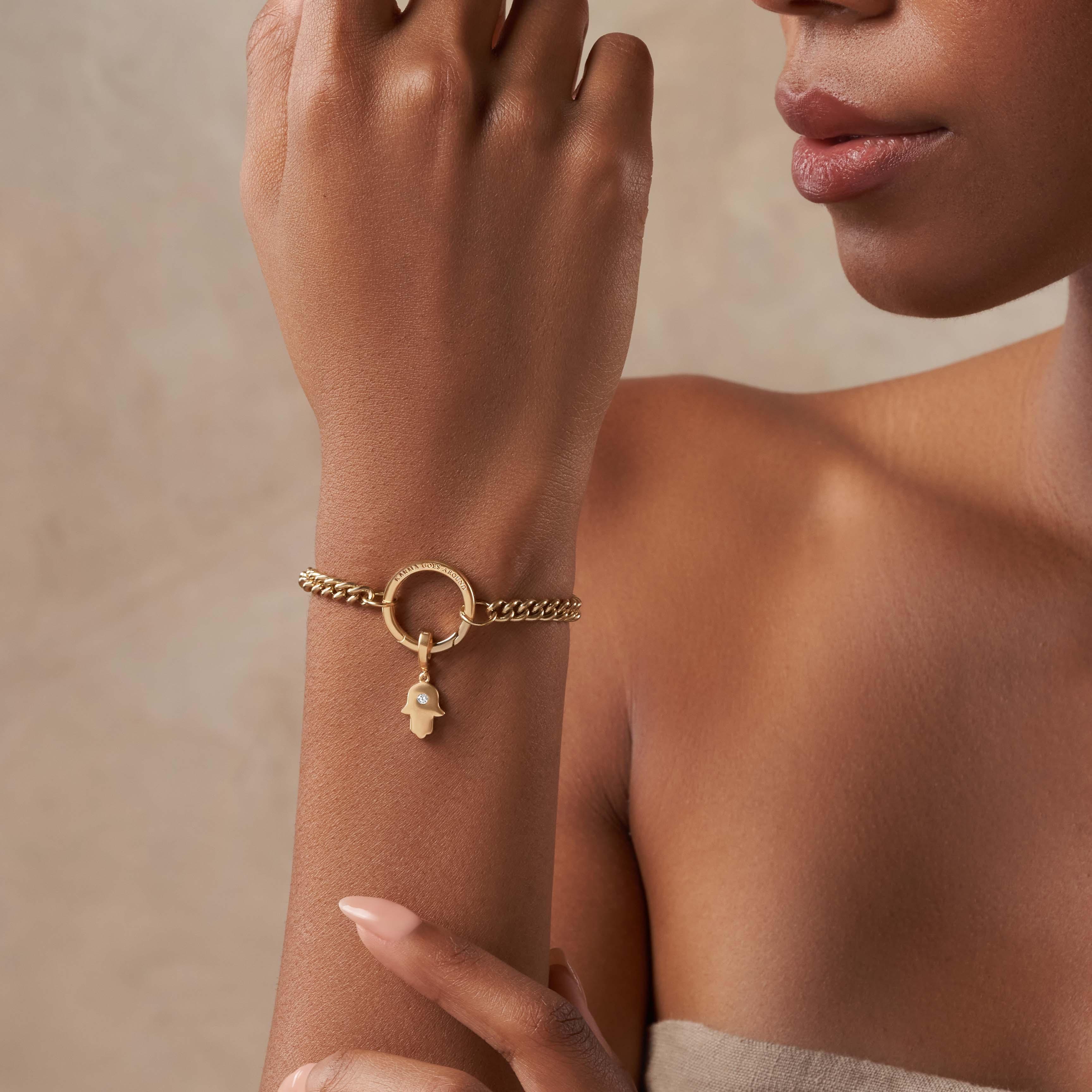 Linked in Love - Gold Bracelet - Image 3