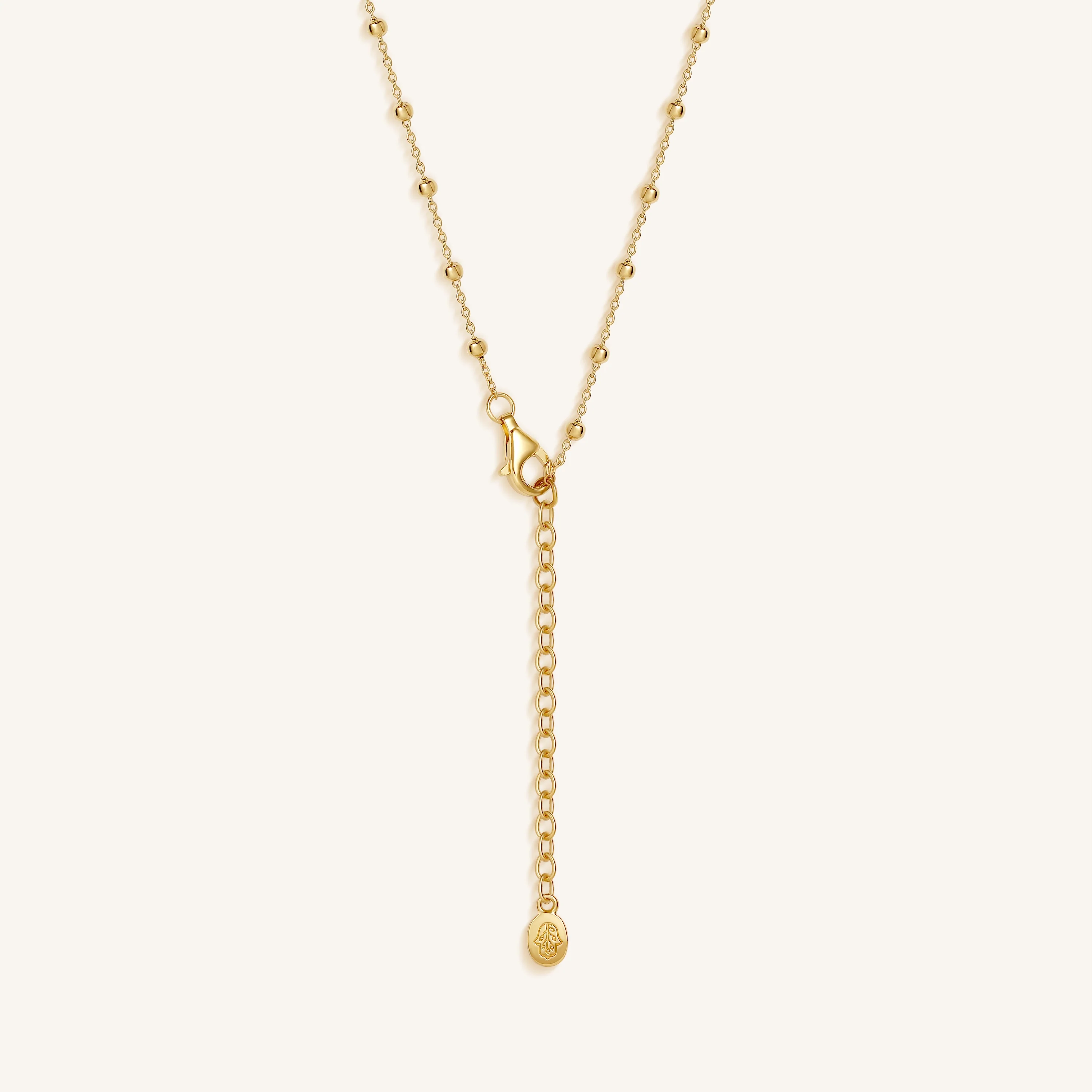 Lotus of Tranquility Gold Necklace - Image 4