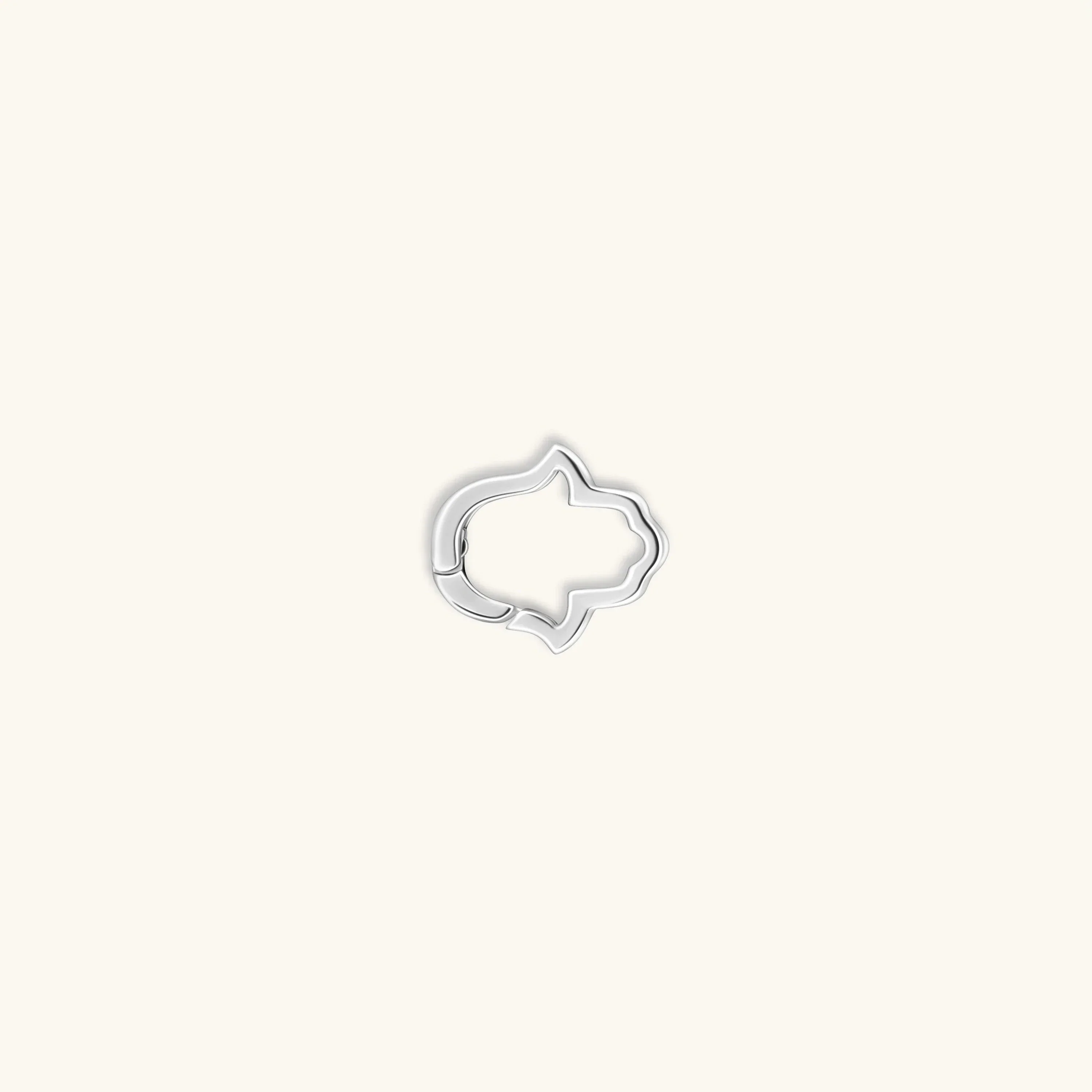 Loyal Link Silver Hamsa Lock - Image 4