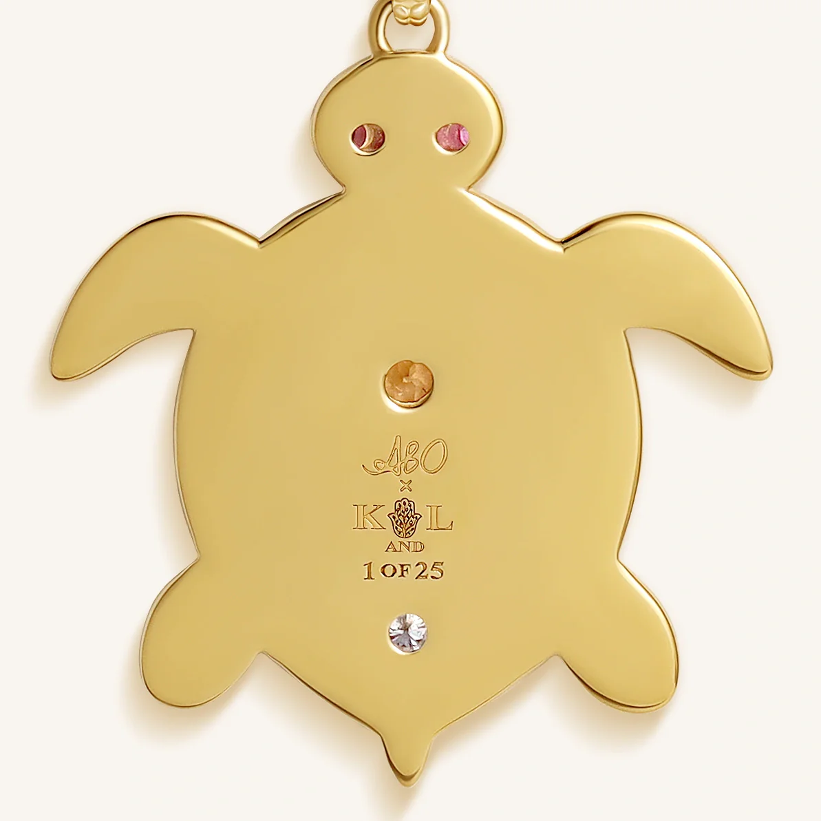 Ocean Tranquility Turtle Charm Necklace - Image 3