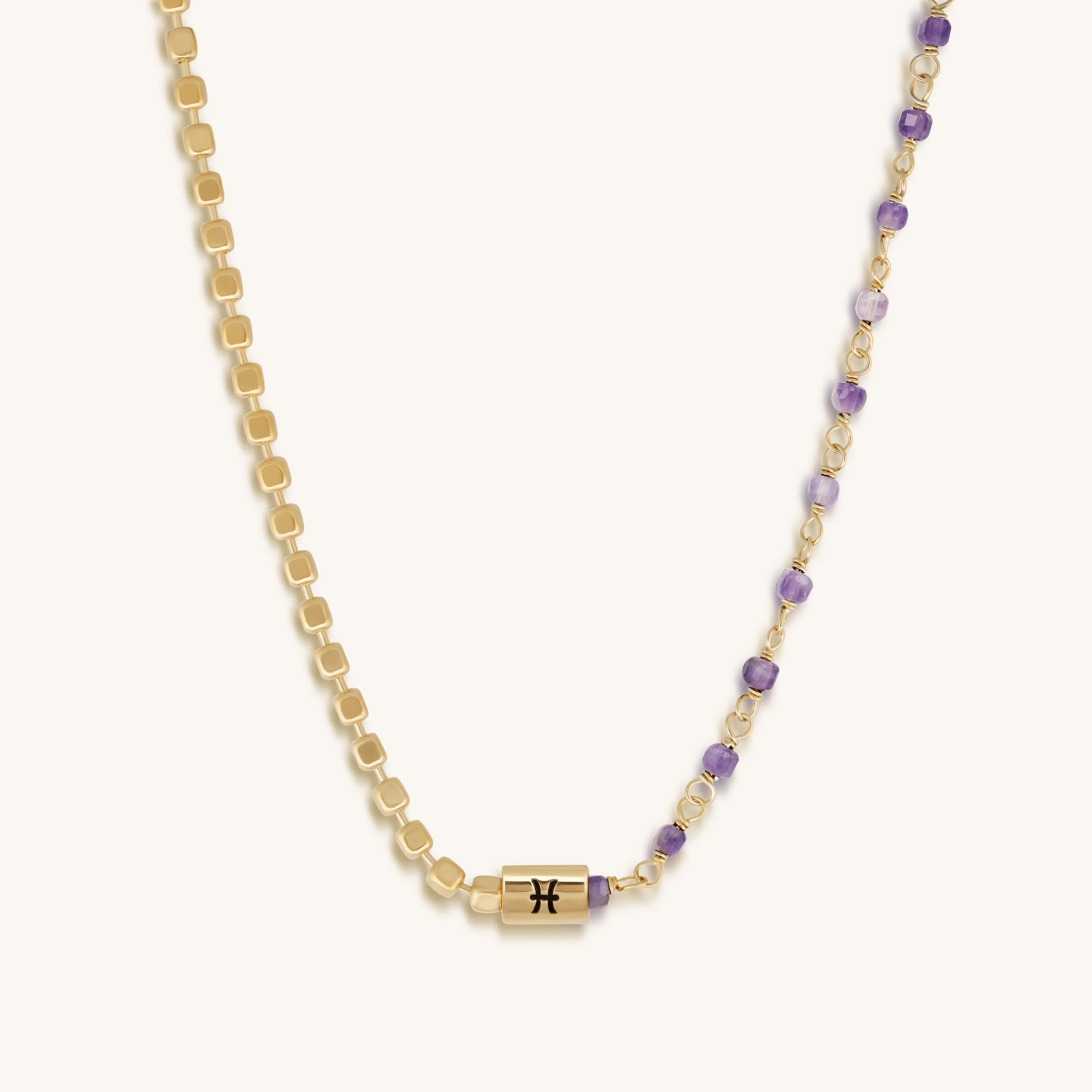 Oceanic Soul Pisces Amethyst Jewelry Set - Image 3