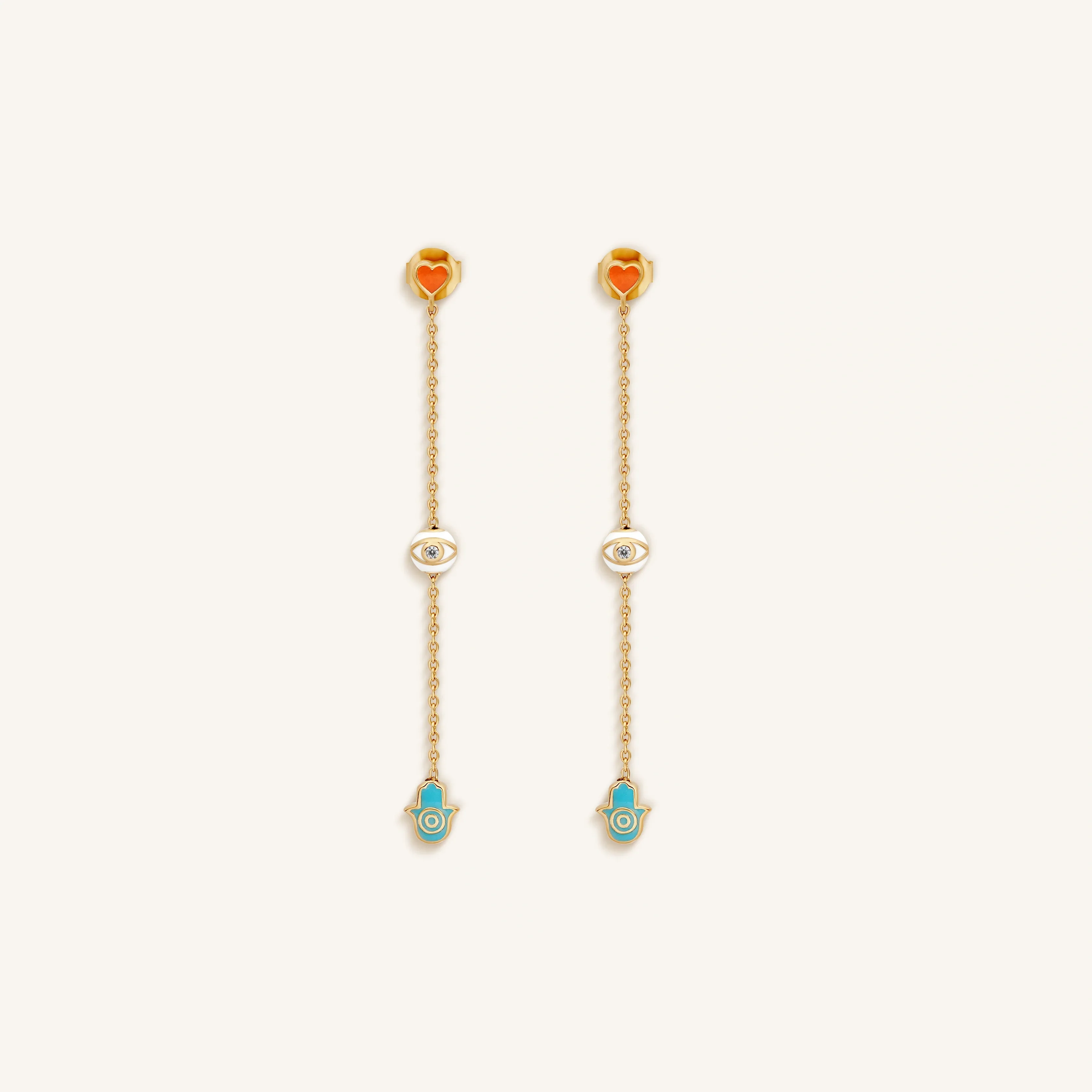 Omniscient Guardian Multi-Symbol Earrings