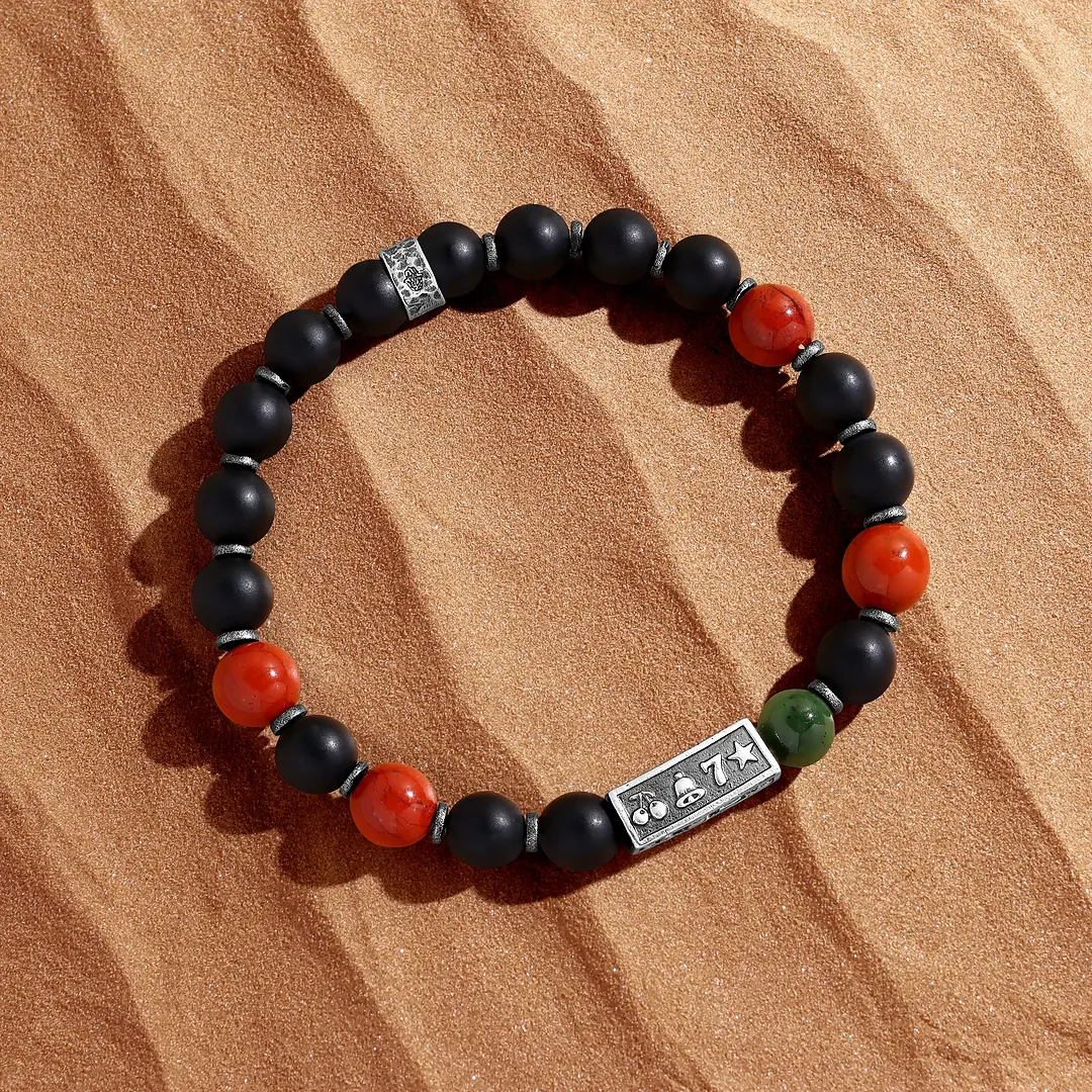 Path of Triumph Men’s Multi-Stone Power Bracelet
