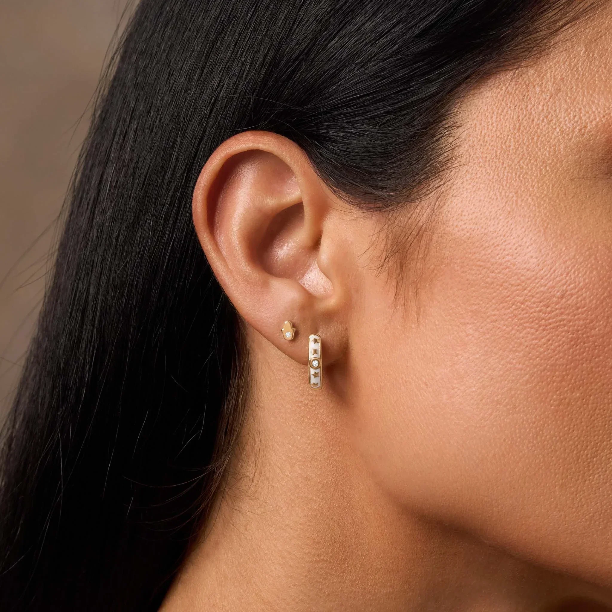 Perfect Alignment Diamond Earring Set - Image 2
