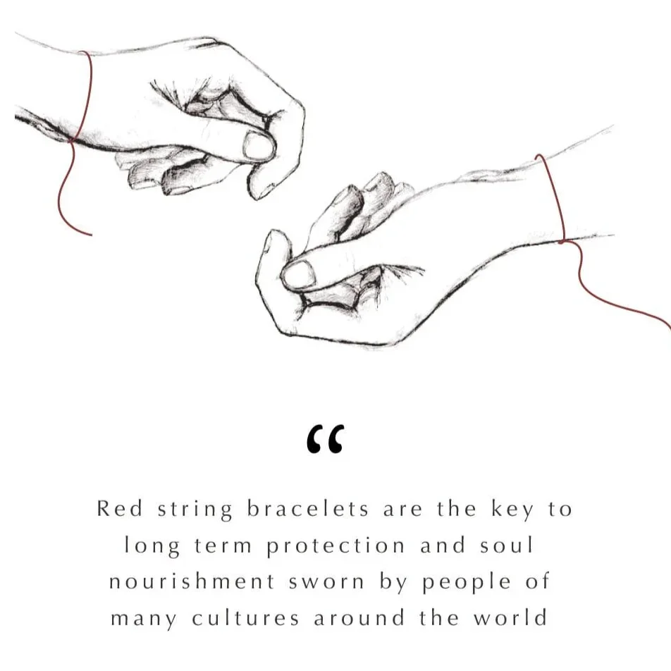 Positive Outcome Red String Evil Eye Charm Bracelet - Image 3