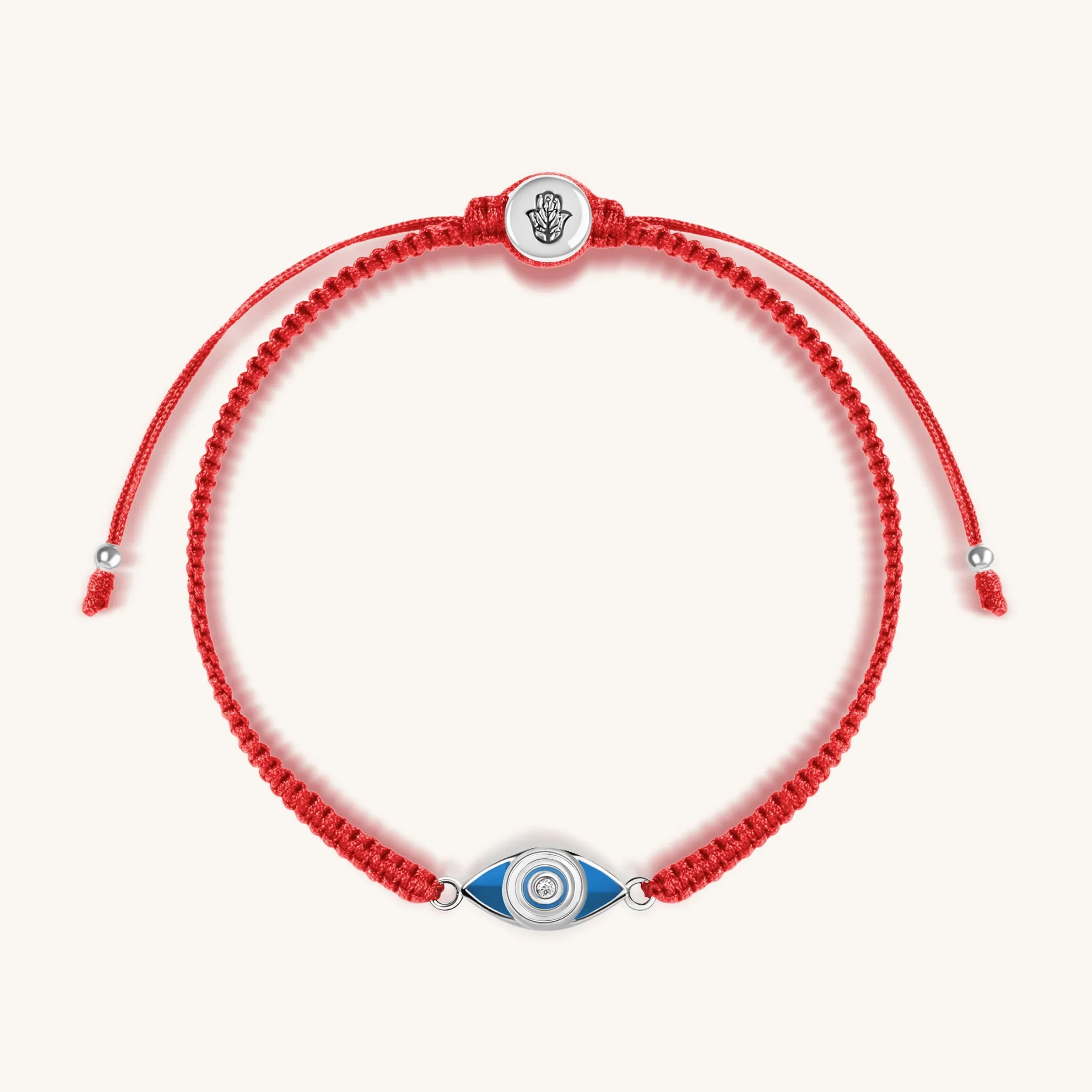Prevent Harm Red String Evil Eye Charm Bracelet