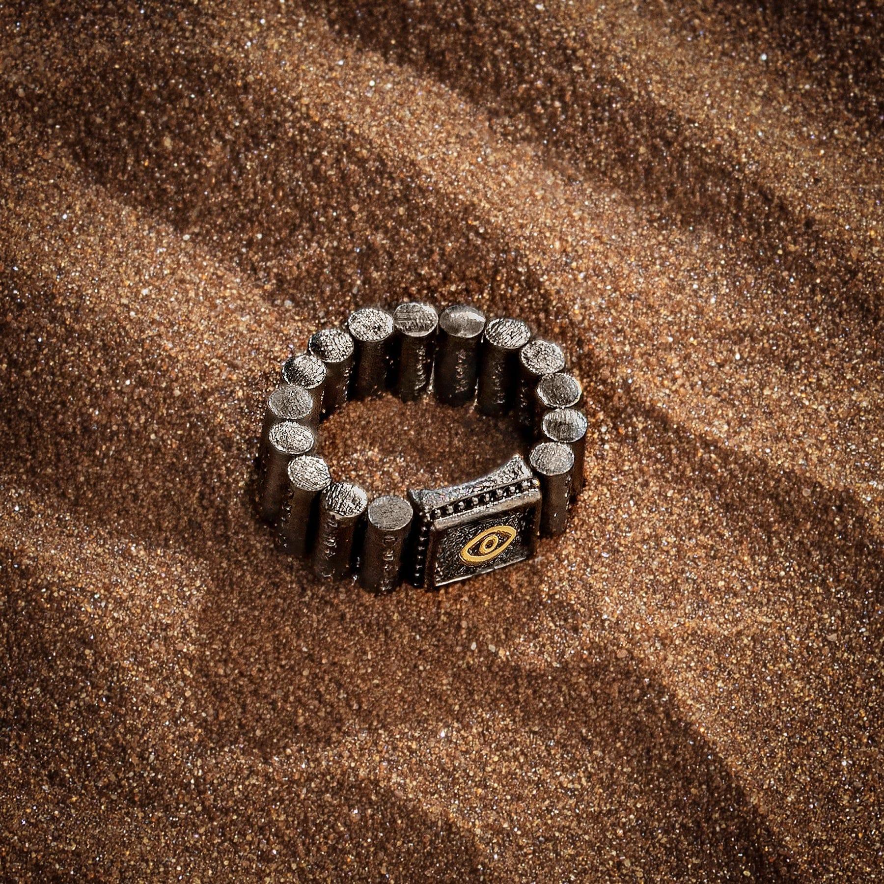 Protective Shield - Evil Eye Mantra Ring - Image 4