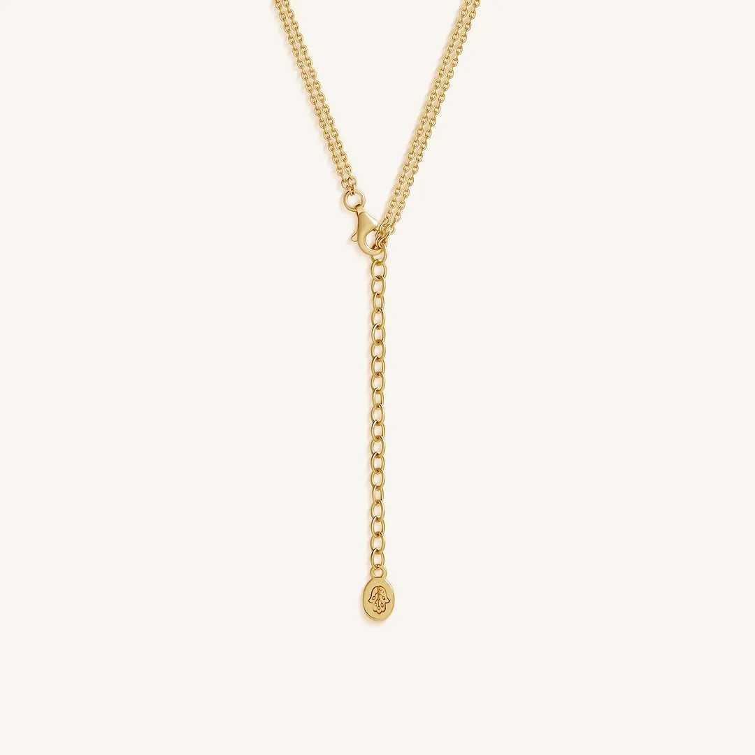 Pure Devotion Pearl Heart Necklace - Image 3