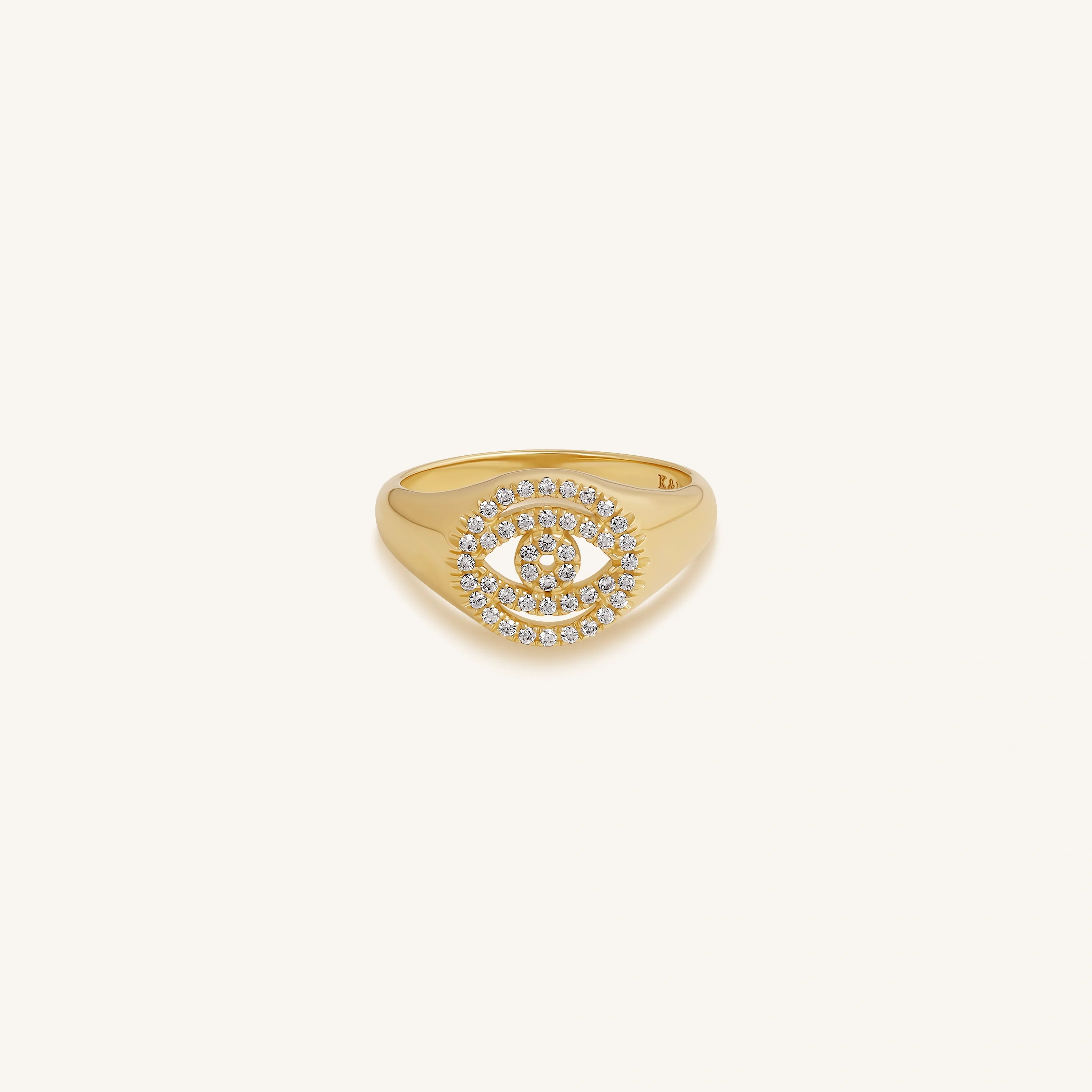 Pure Lustre Guardian Evil Eye Ring - Image 3