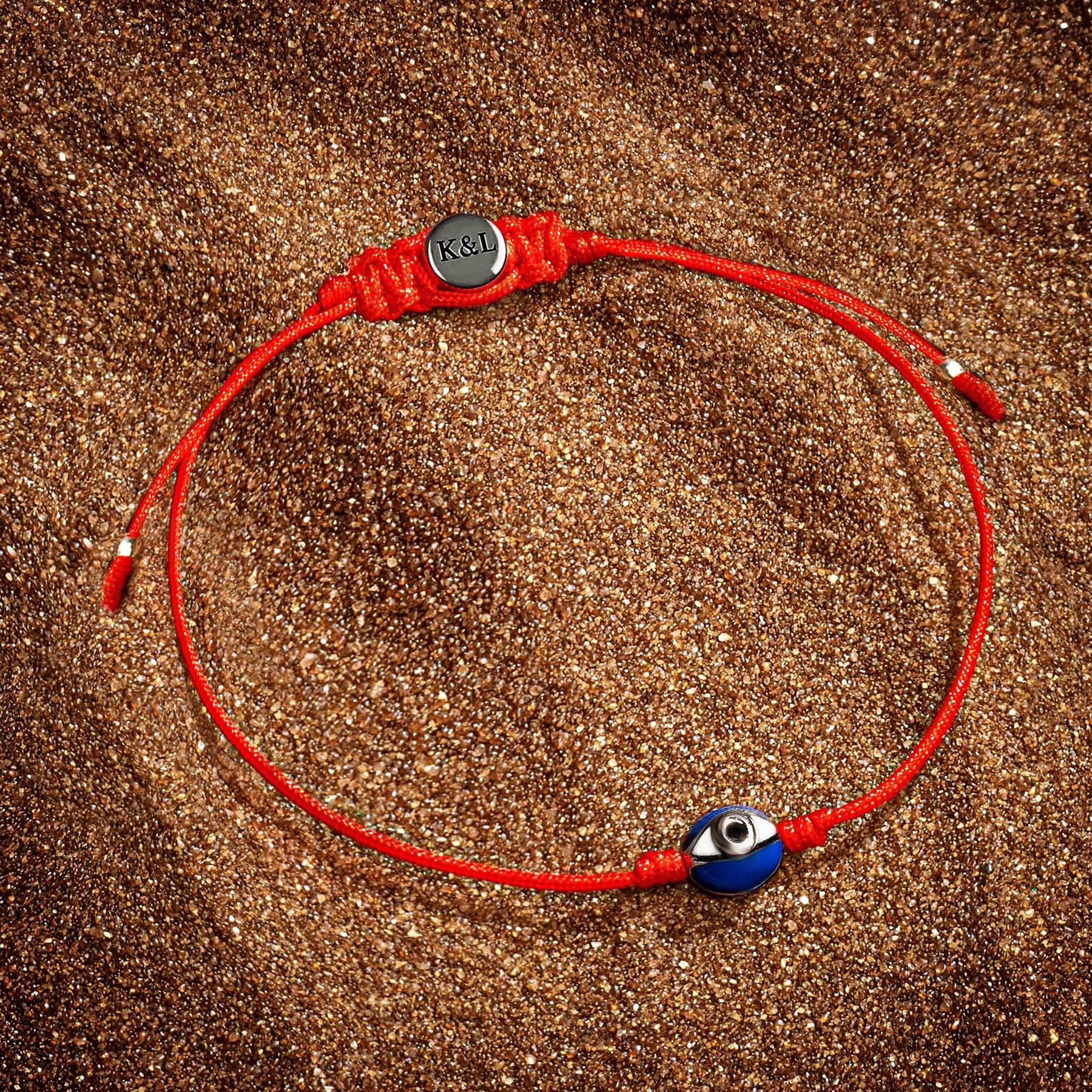 Spiritual Freedom Evil Eye Red String Bracelet - Image 3